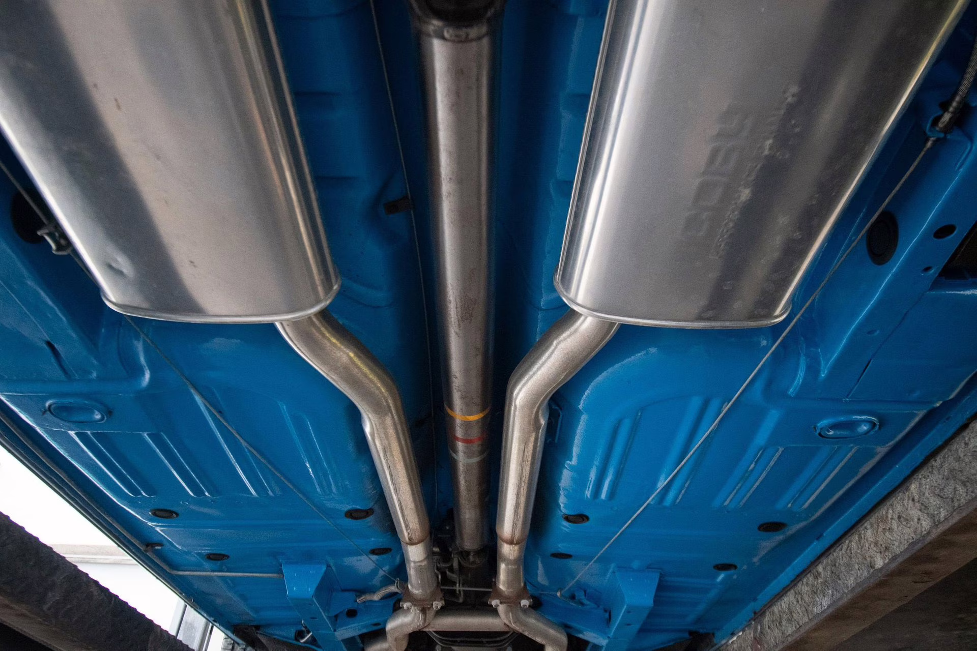 1970 Grabber Blue Ford Mustang