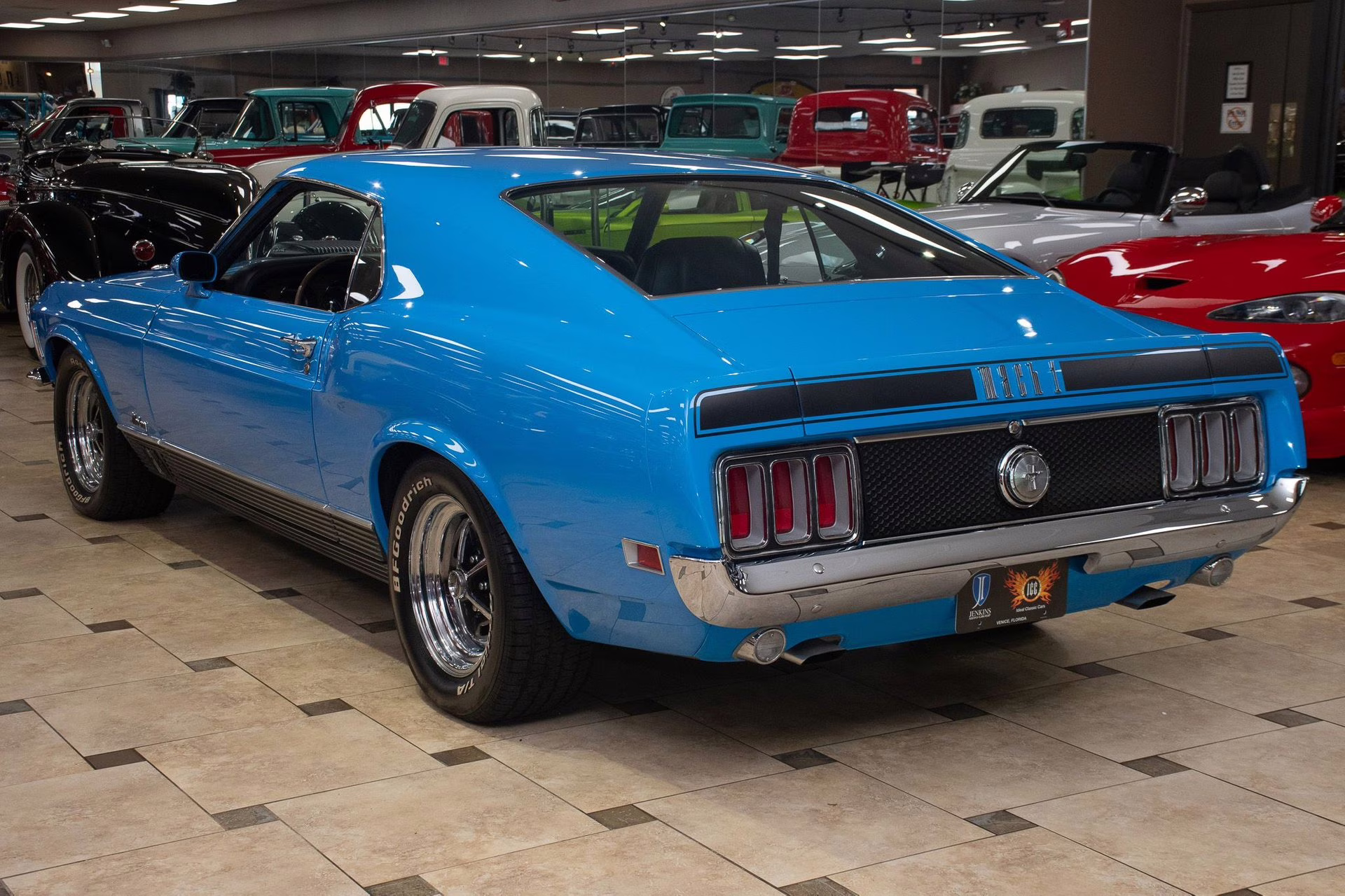 1970 Grabber Blue Ford Mustang