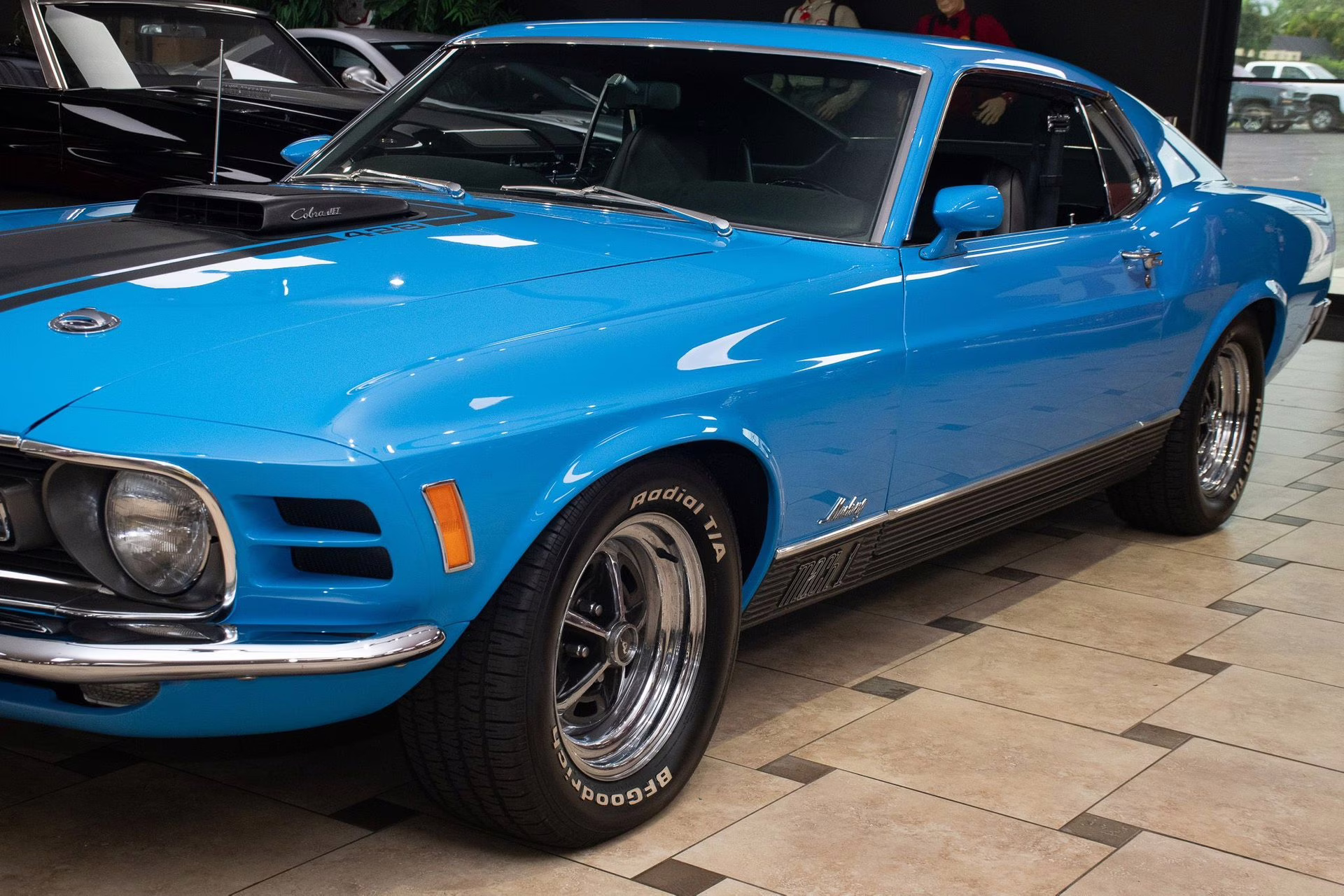 1970 Grabber Blue Ford Mustang