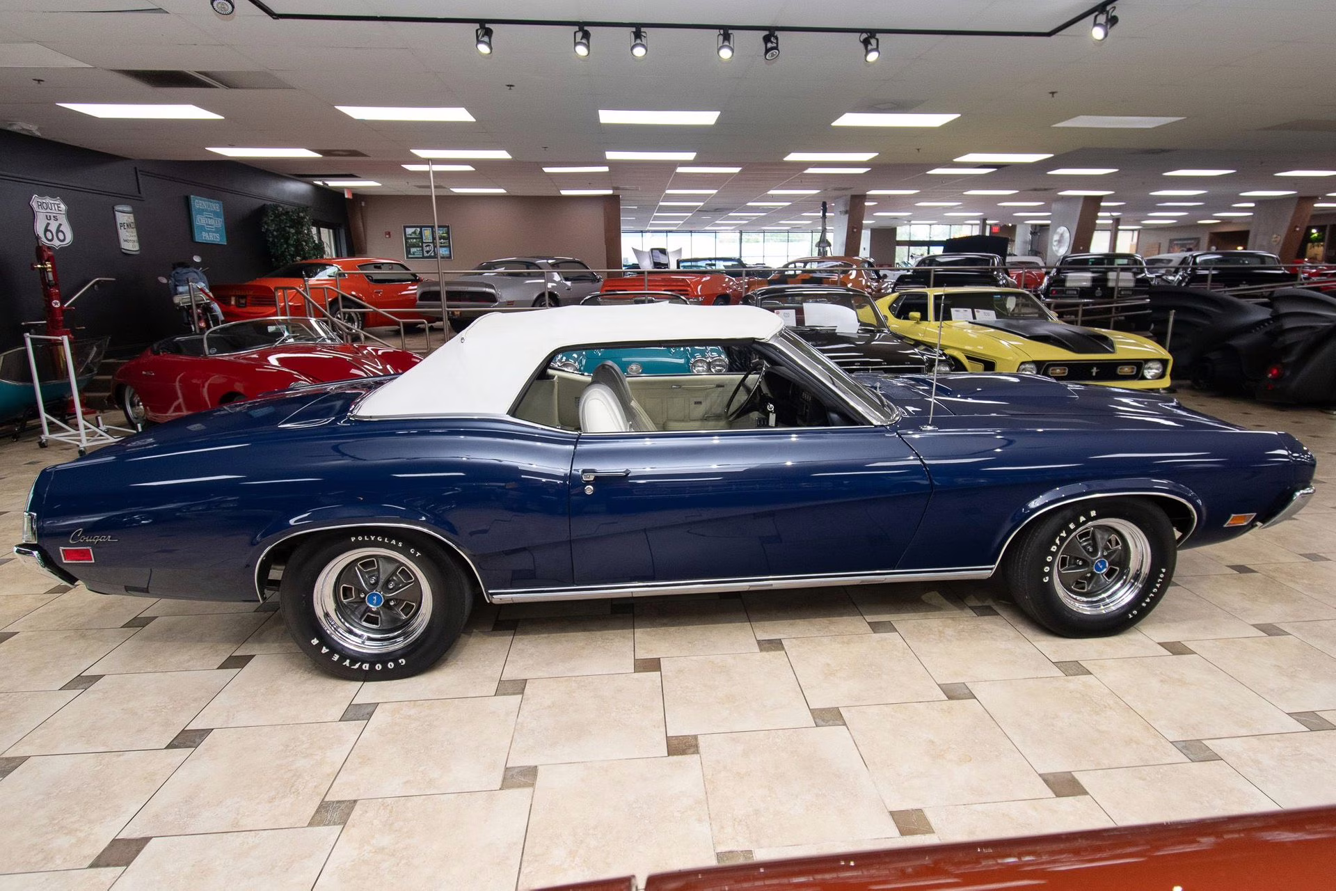 1970 Special Order Dark Blue Mercury Cougar