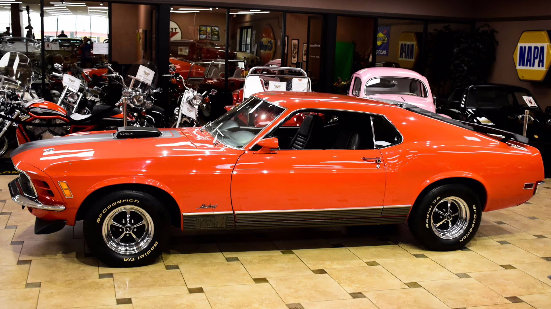 1970 Calypso Coral Ford Mustang