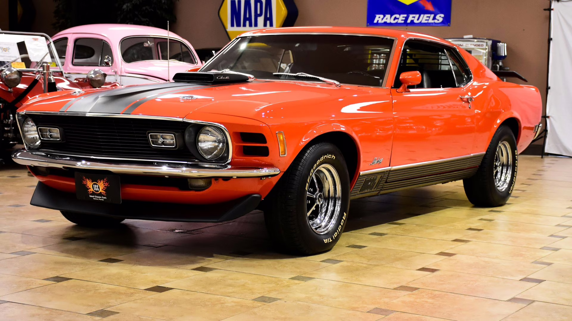 1970 Calypso Coral Ford Mustang