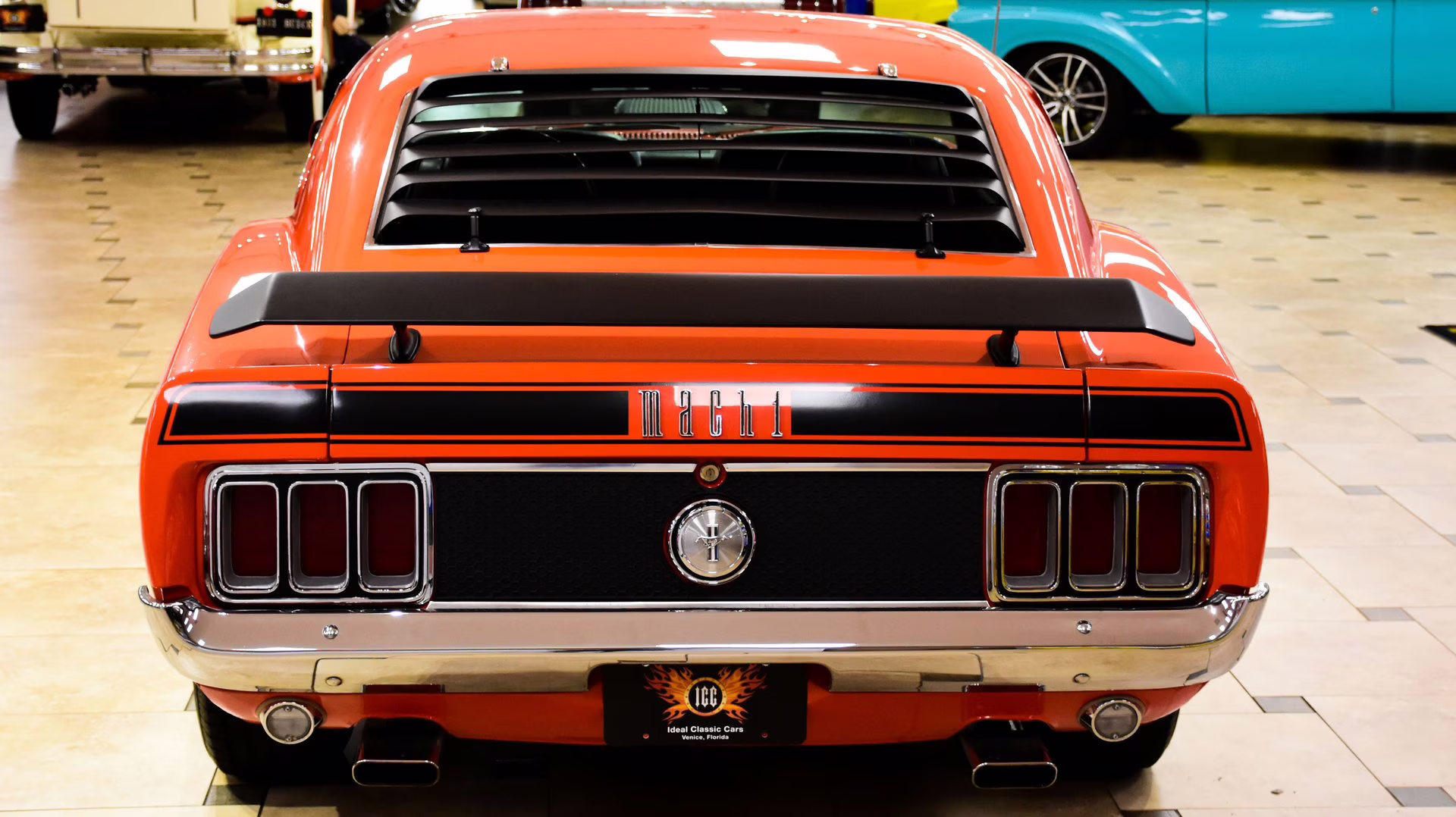 1970 Calypso Coral Ford Mustang