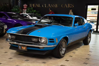 1970 Grabber Blue Ford Mustang