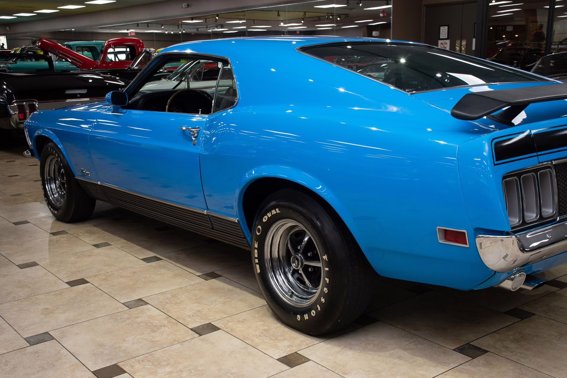 1970 Grabber Blue Ford Mustang