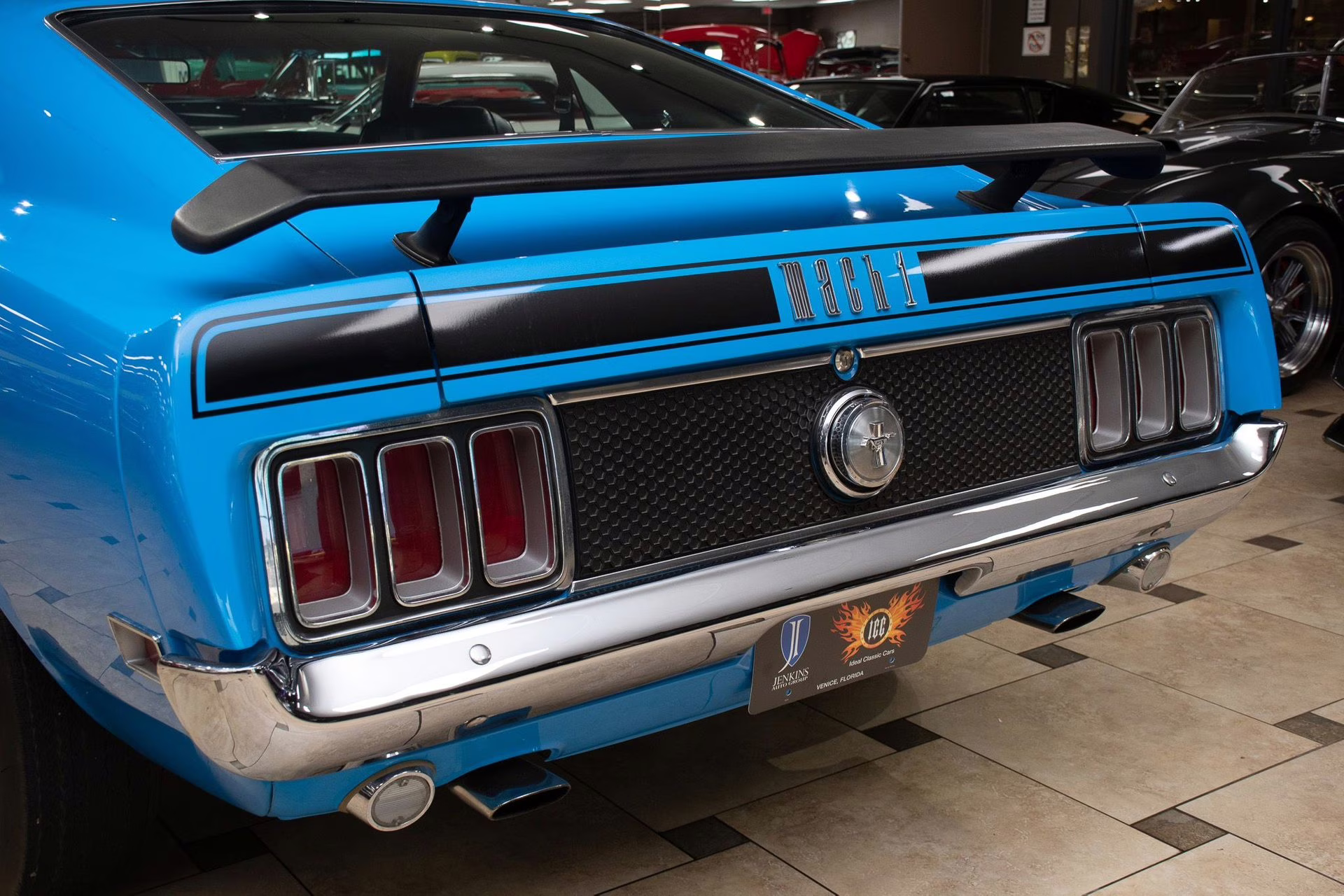 1970 Grabber Blue Ford Mustang