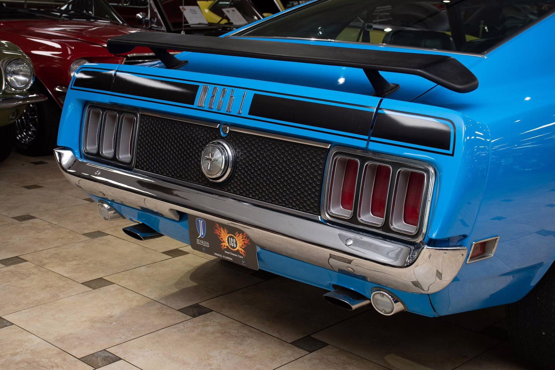 1970 Grabber Blue Ford Mustang
