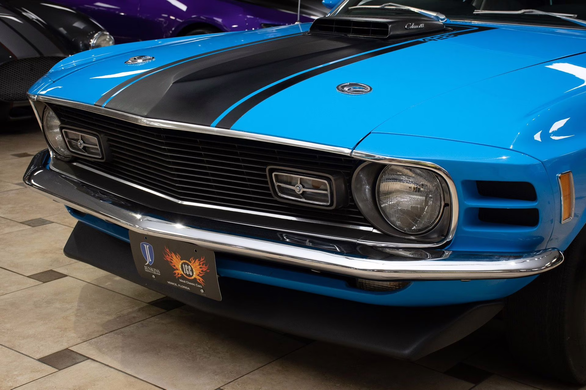 1970 Grabber Blue Ford Mustang