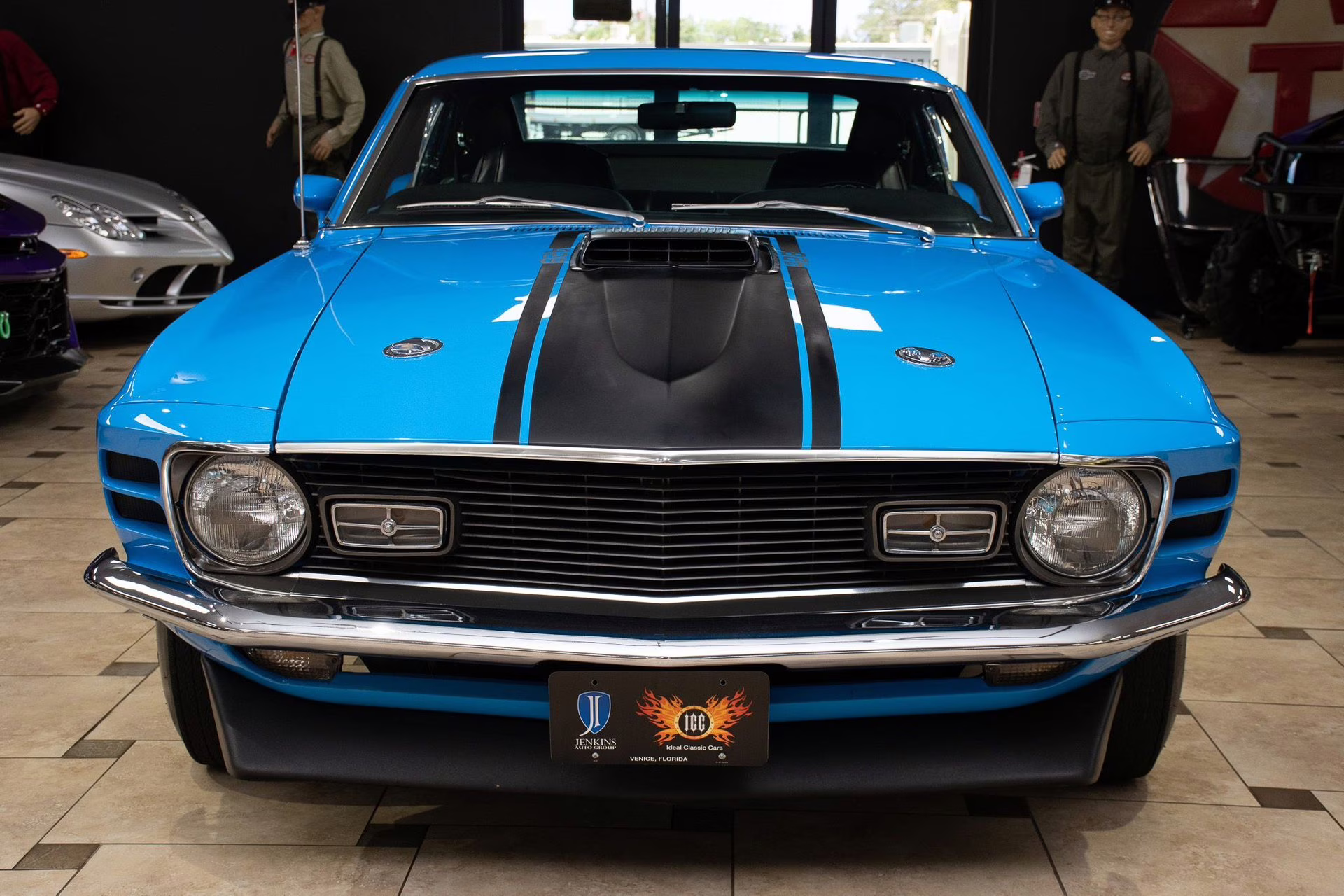 1970 Grabber Blue Ford Mustang