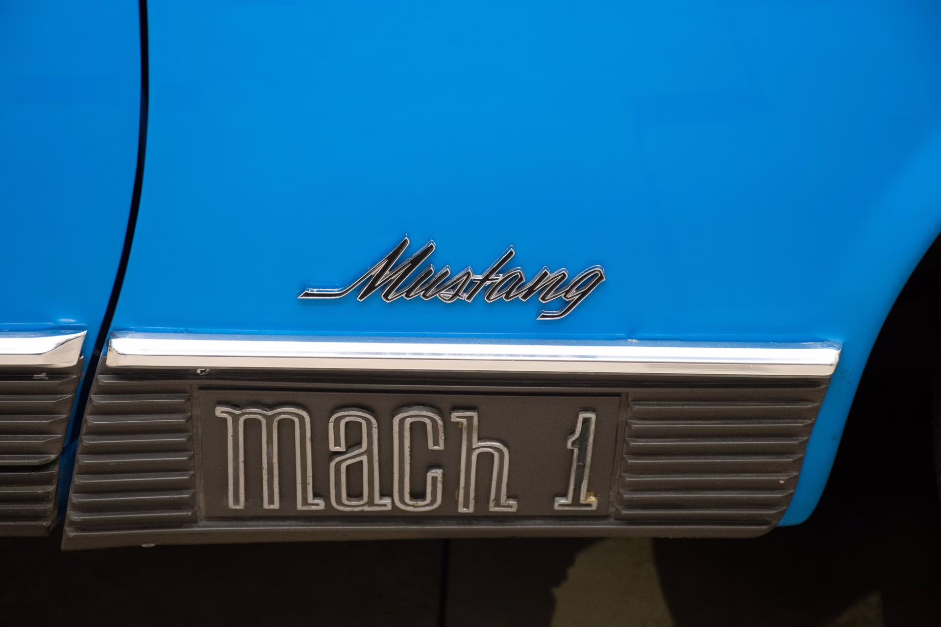 1970 Grabber Blue Ford Mustang