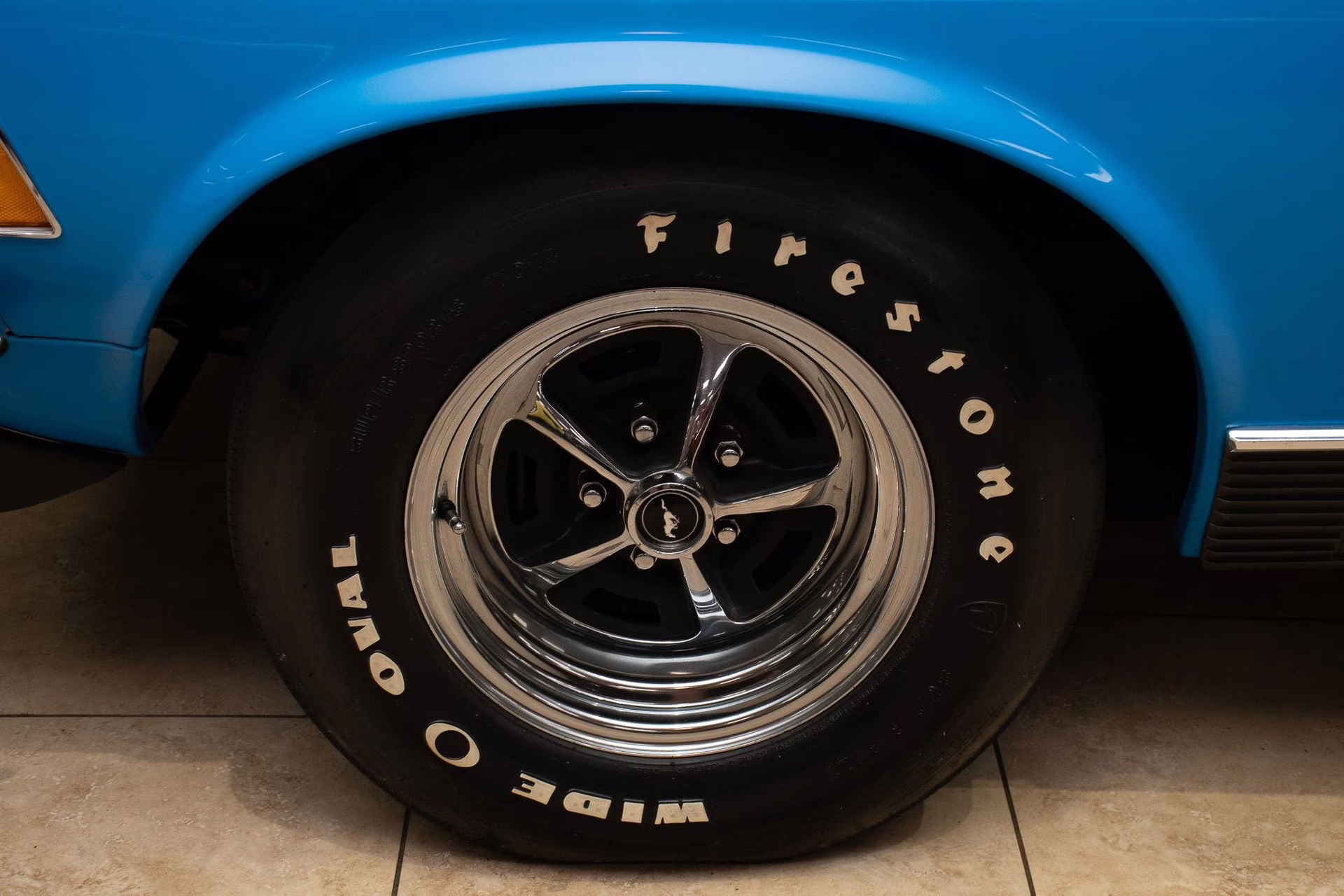 1970 Grabber Blue Ford Mustang