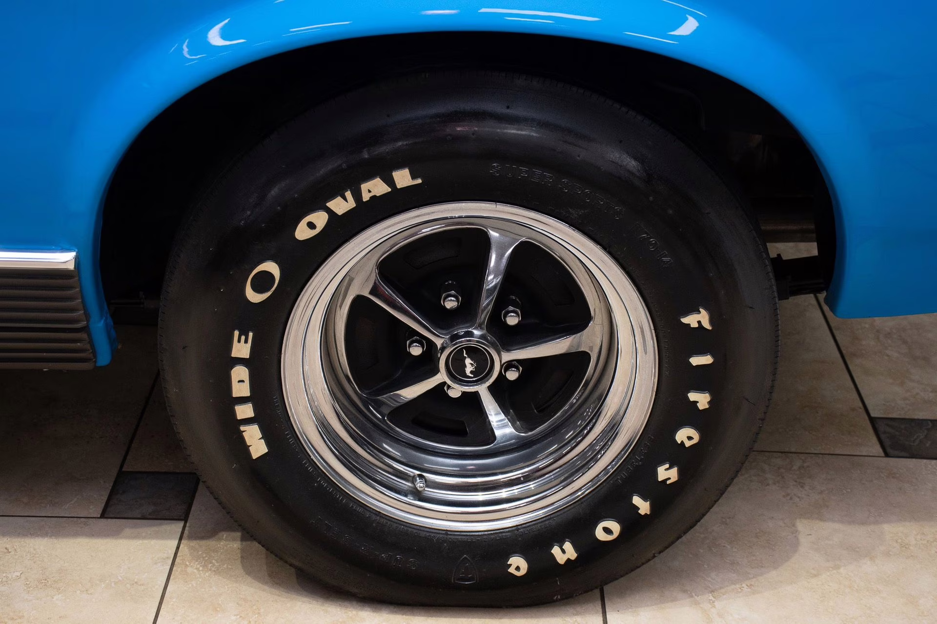 1970 Grabber Blue Ford Mustang