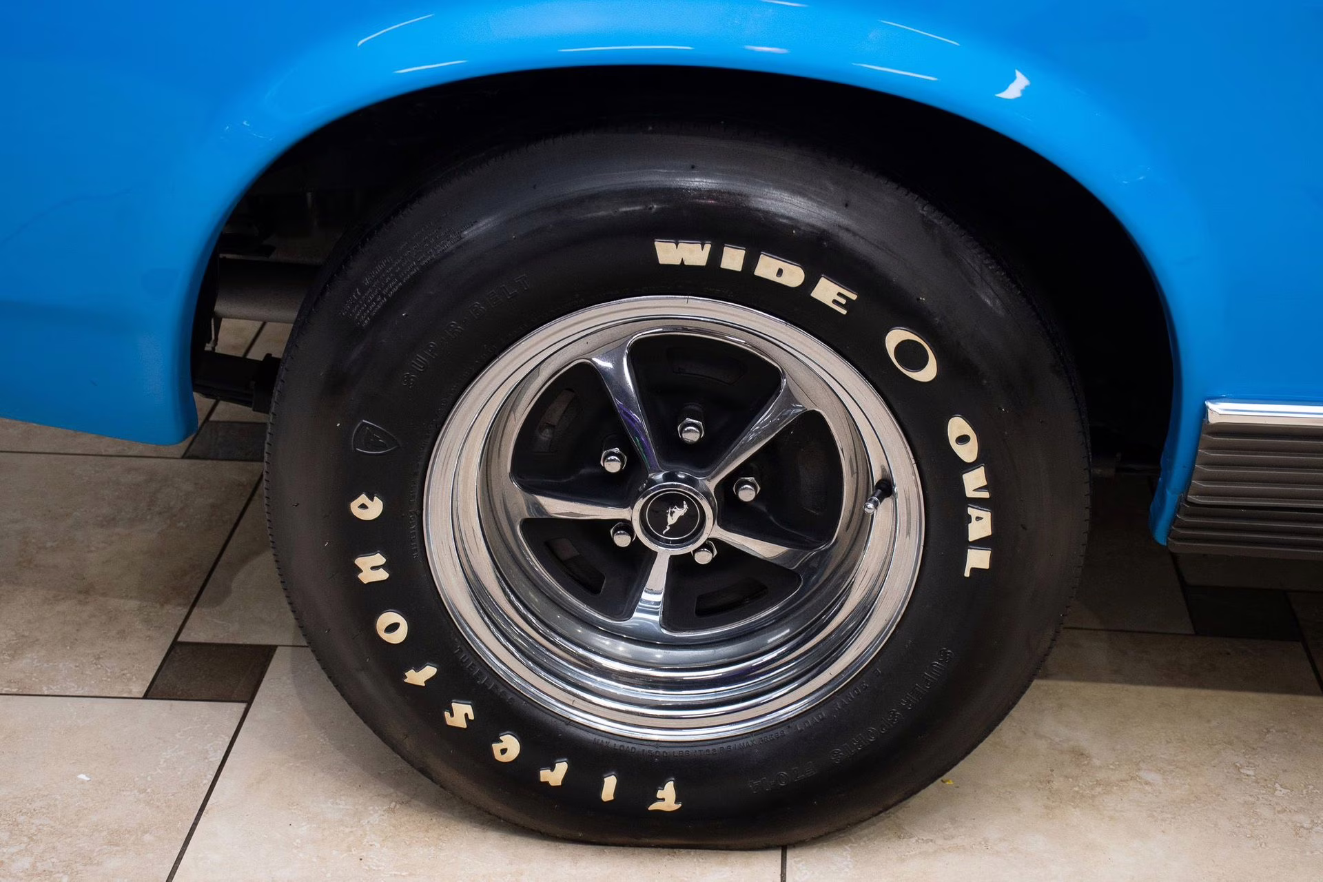 1970 Grabber Blue Ford Mustang