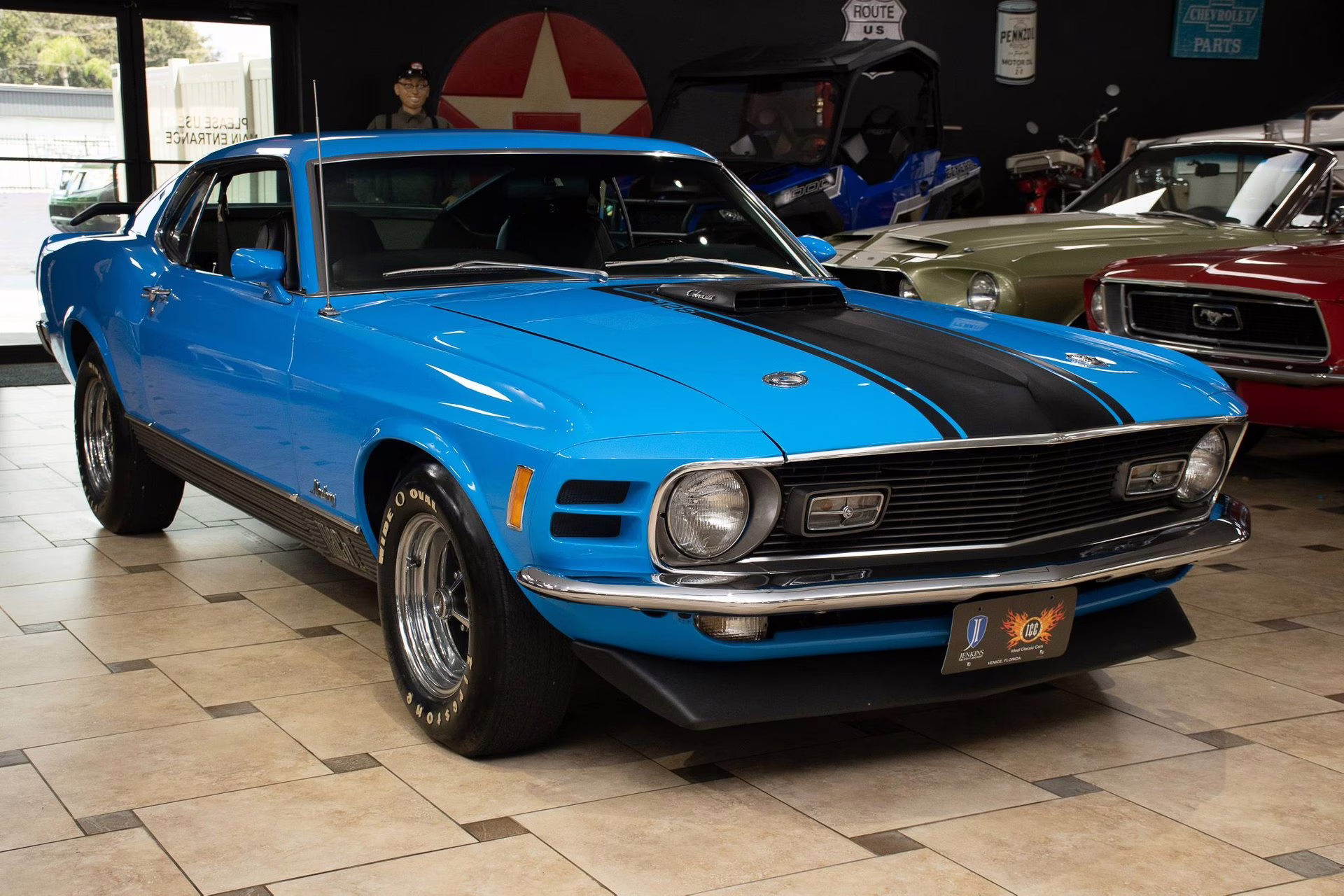 1970 Grabber Blue Ford Mustang