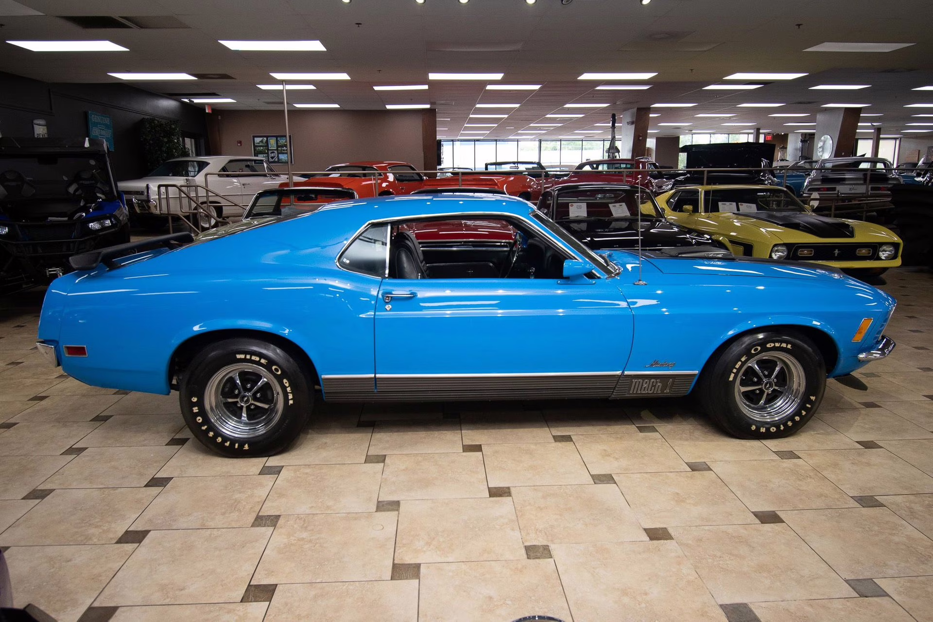 1970 Grabber Blue Ford Mustang