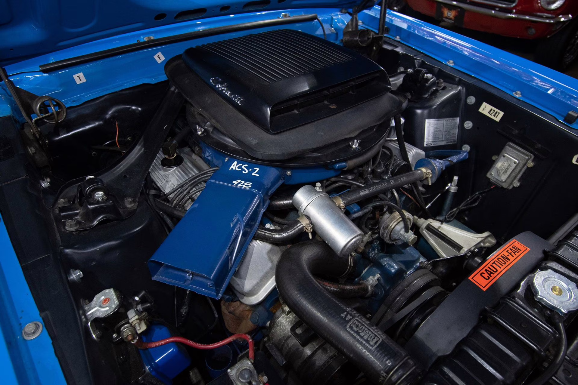 1970 Grabber Blue Ford Mustang