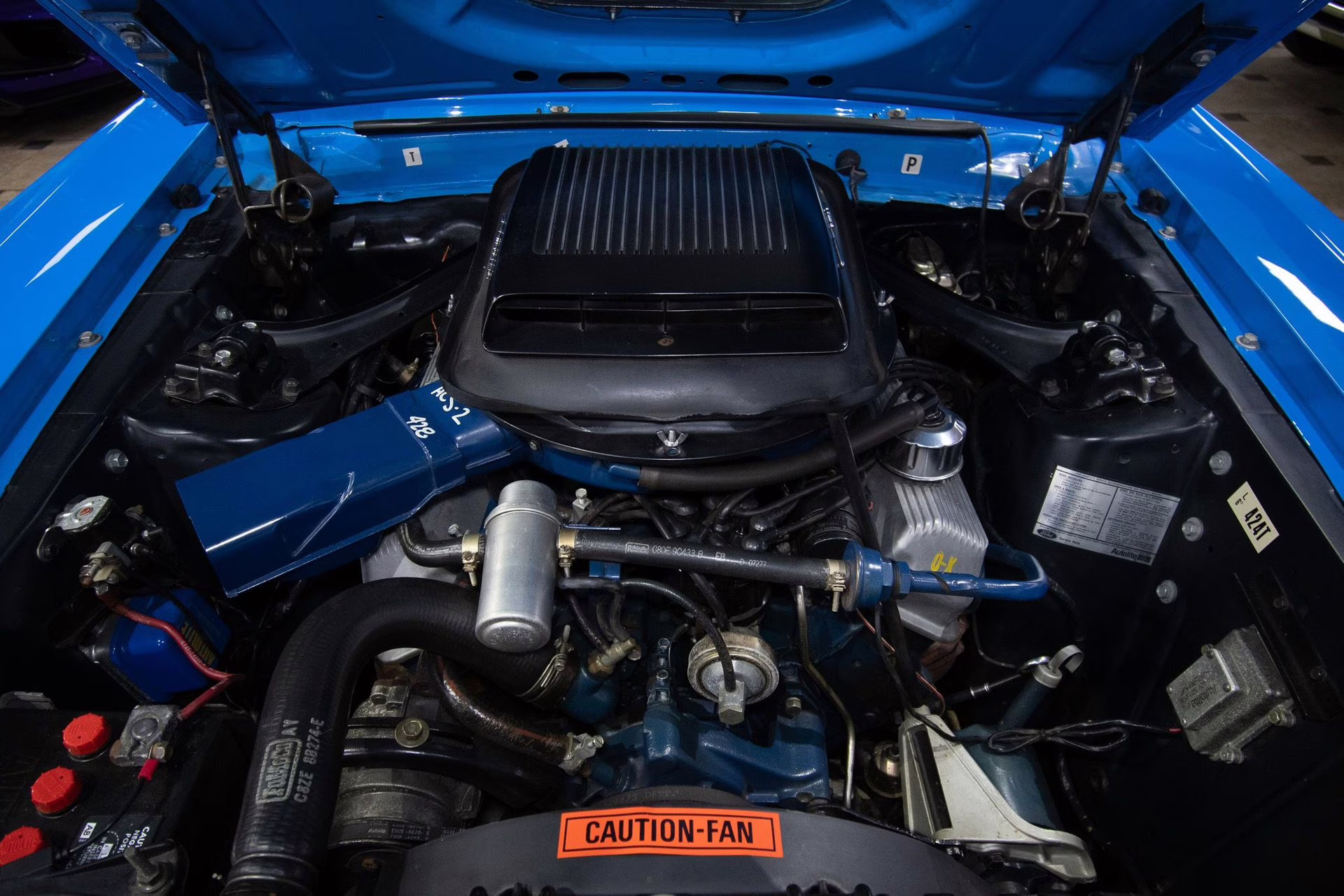 1970 Grabber Blue Ford Mustang