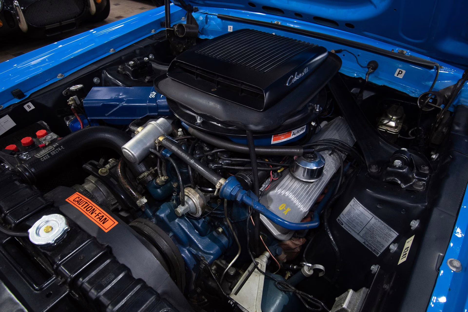 1970 Grabber Blue Ford Mustang