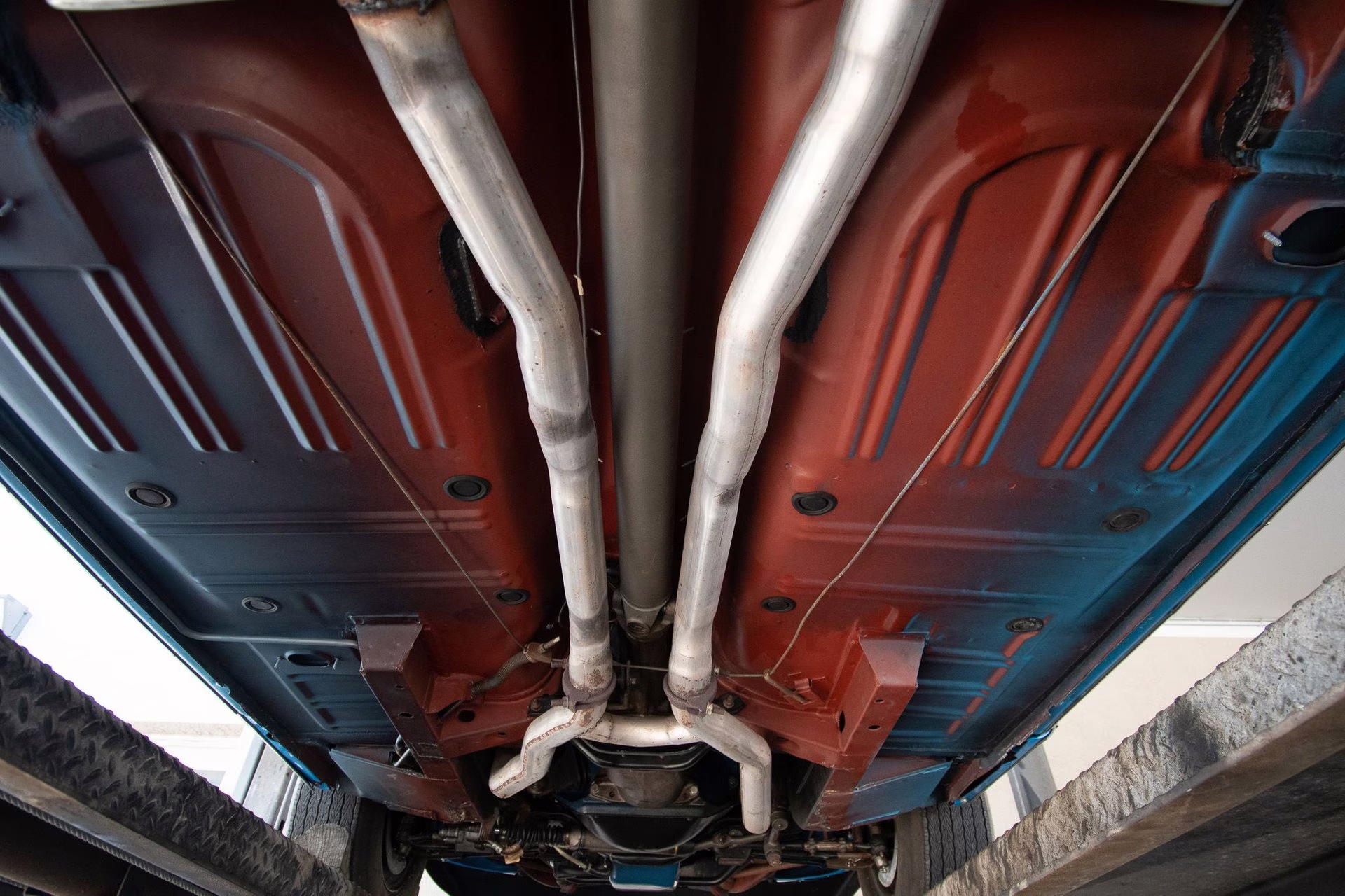 1970 Grabber Blue Ford Mustang