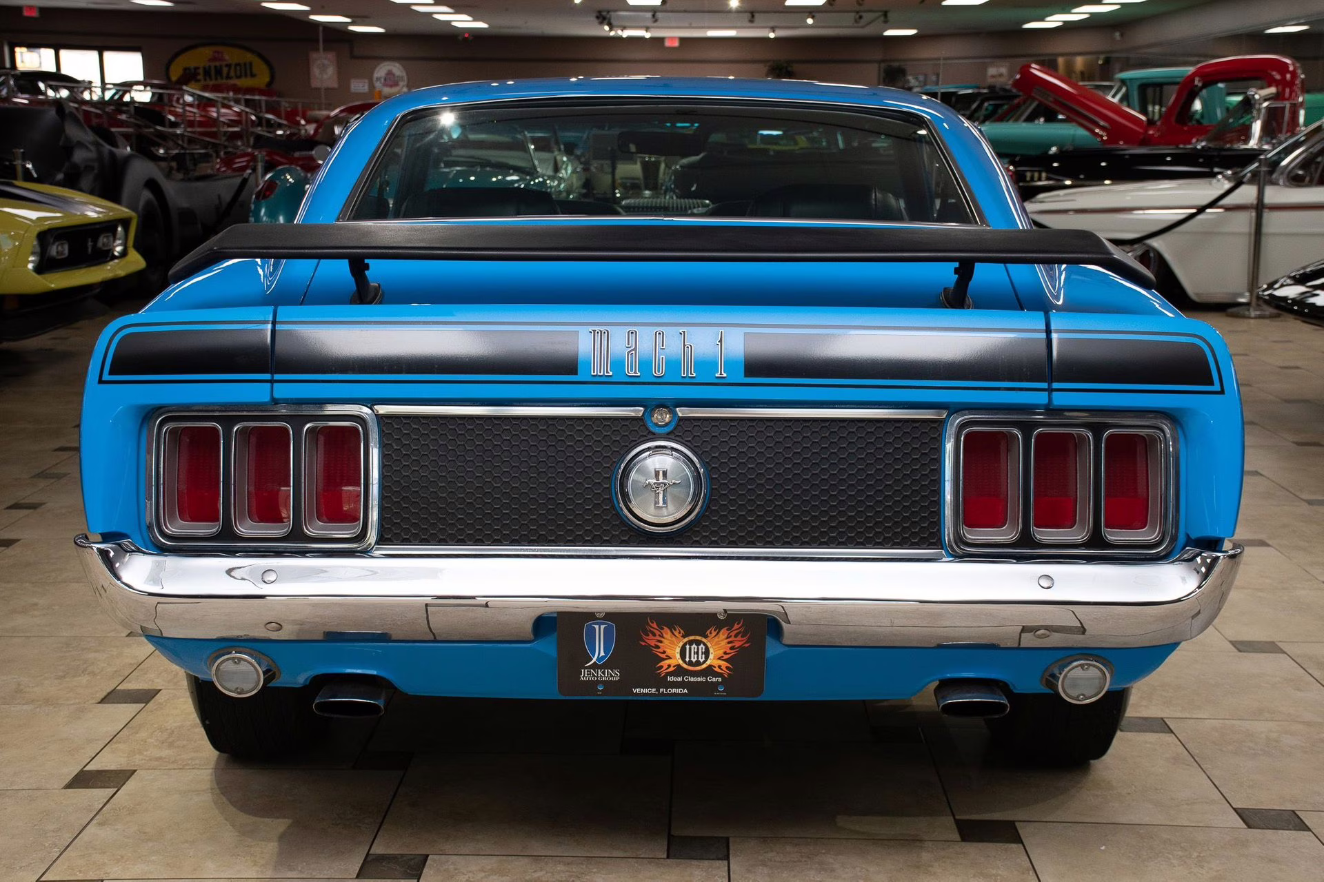 1970 Grabber Blue Ford Mustang