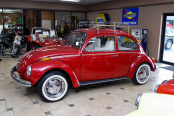 1971 Iberian Red Volkswagen Super Beetle
