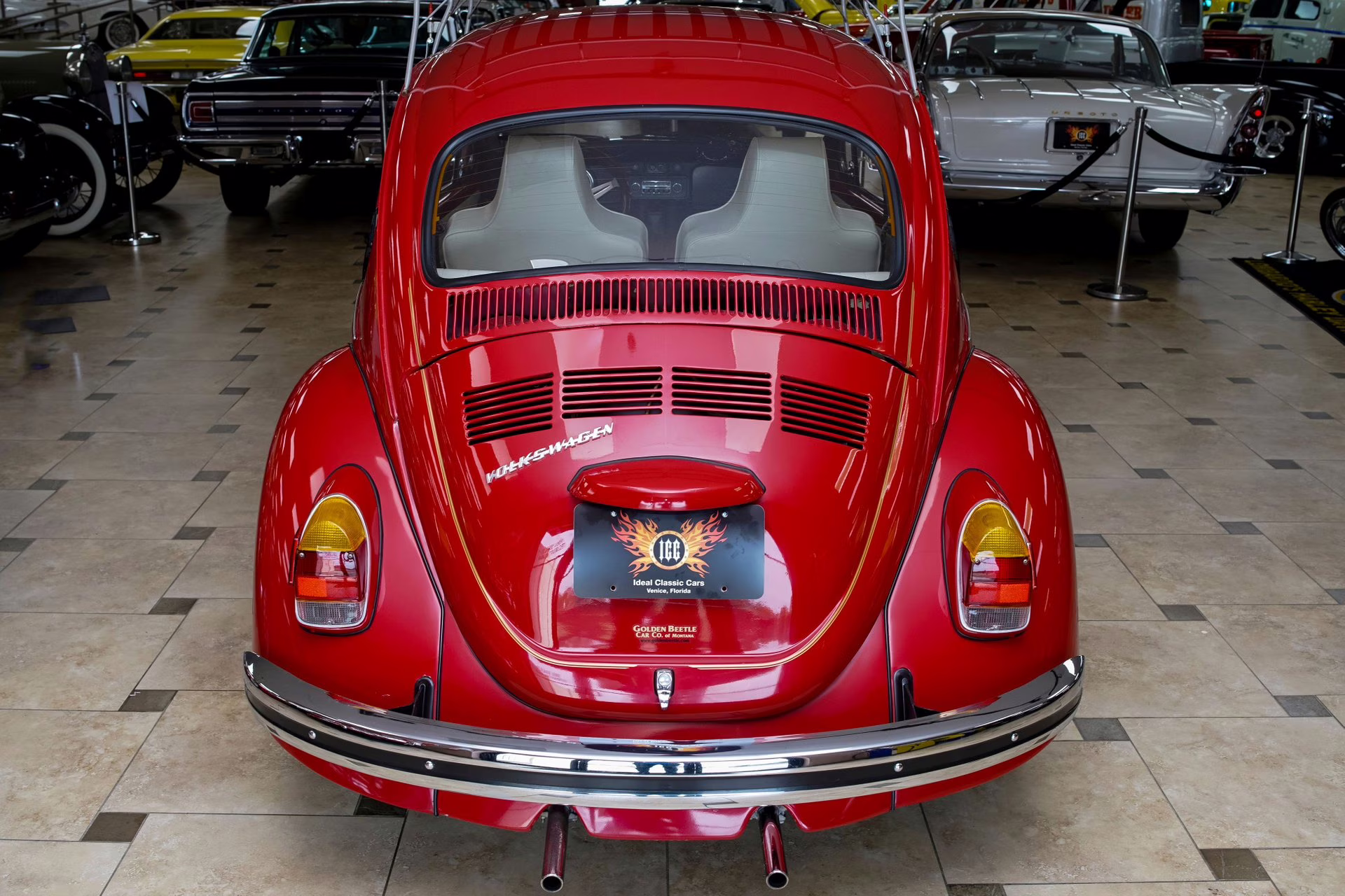 1971 Iberian Red Volkswagen Super Beetle