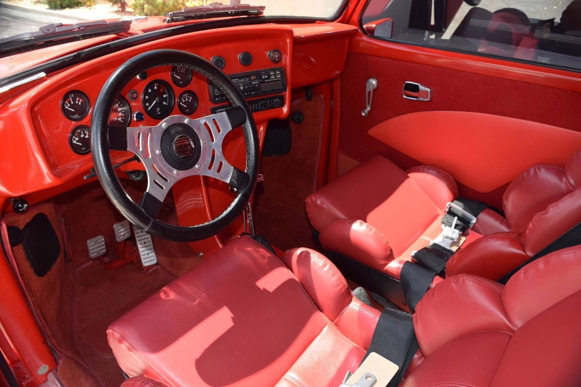 1971 Red Volkswagen Super Beetle Super Beetle