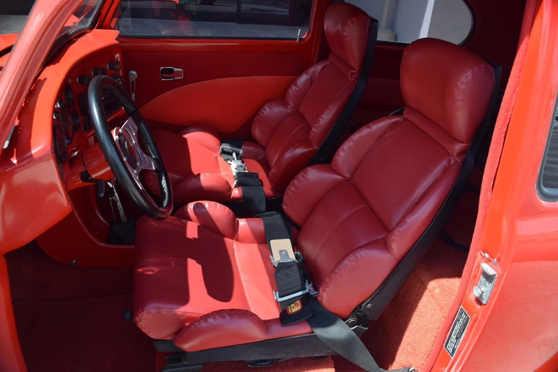 1971 Red Volkswagen Super Beetle Super Beetle