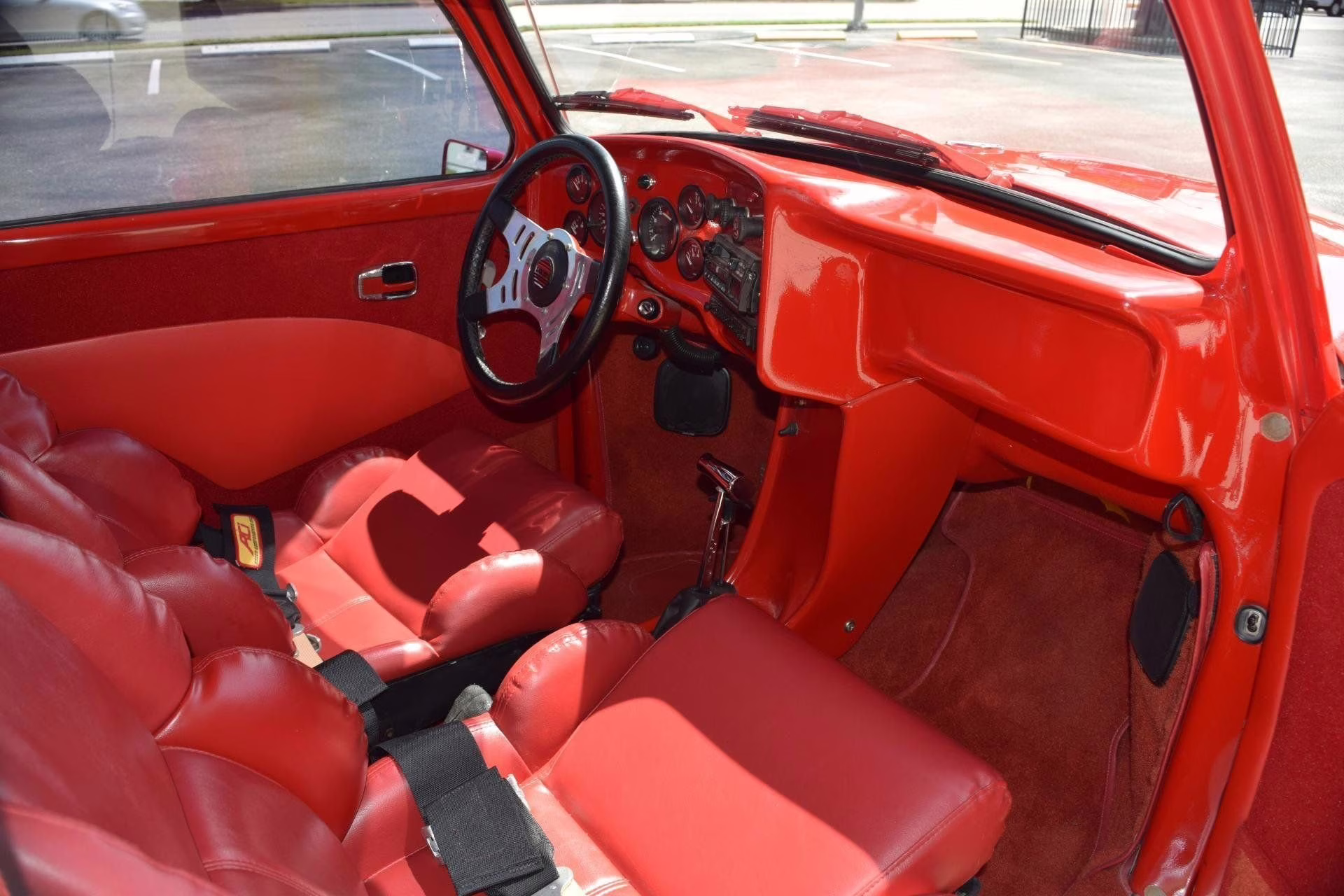 1971 Red Volkswagen Super Beetle Super Beetle