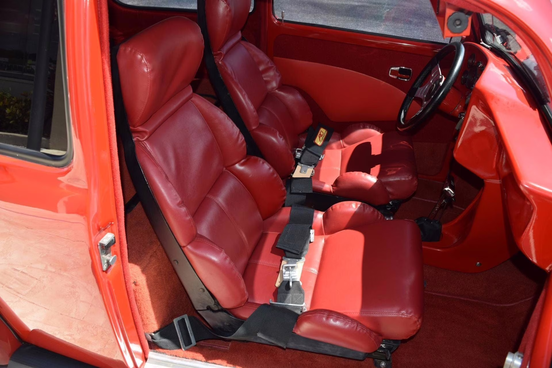1971 Red Volkswagen Super Beetle Super Beetle
