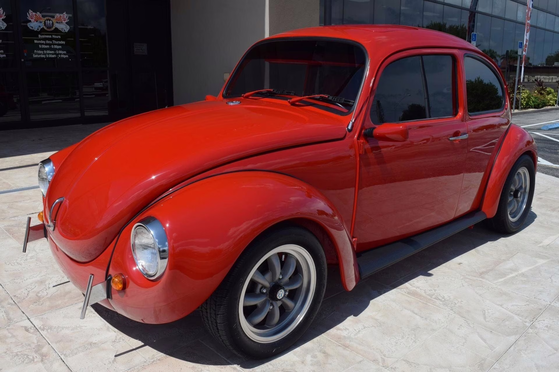 1971 Red Volkswagen Super Beetle Super Beetle