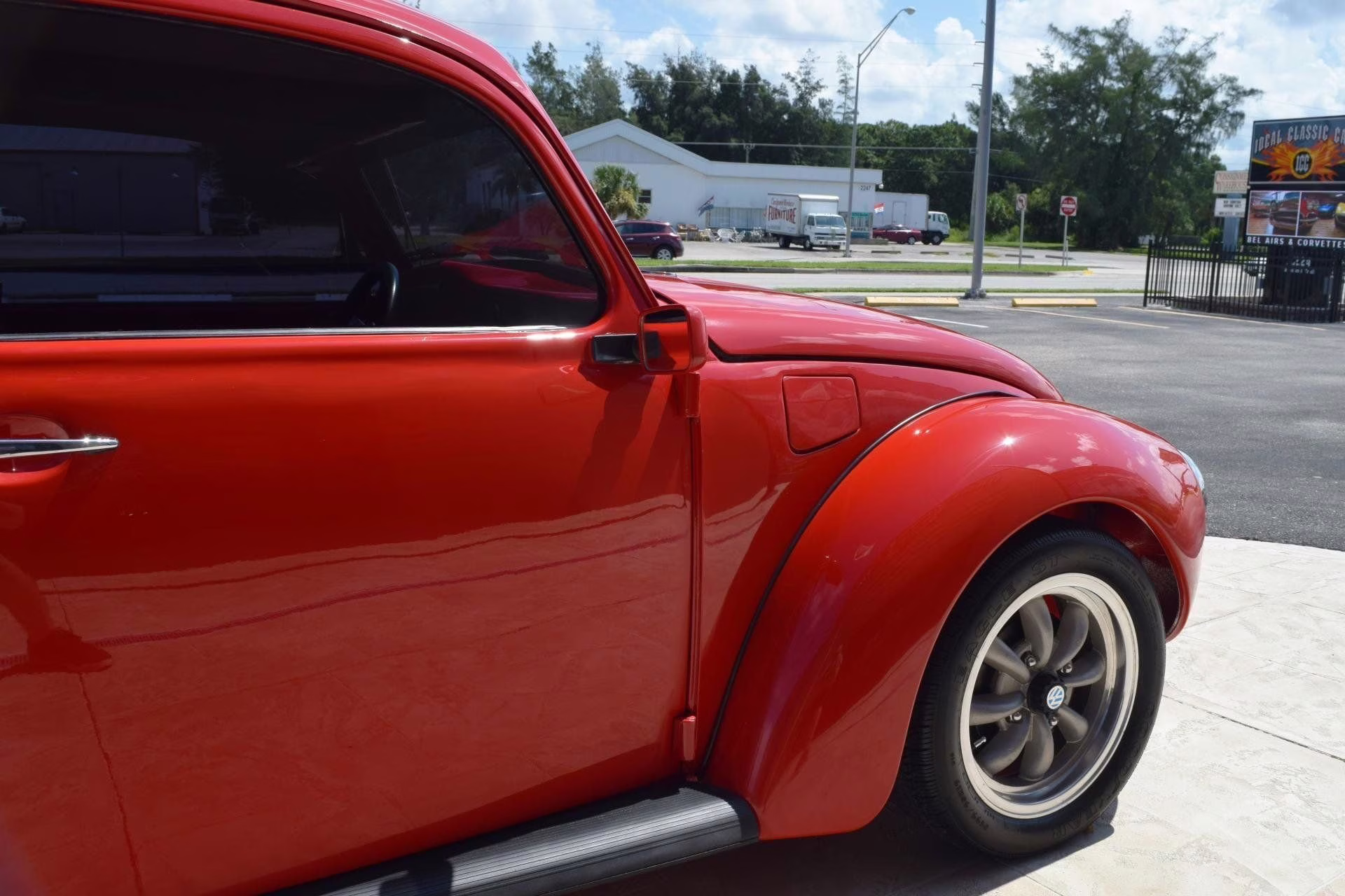 1971 Red Volkswagen Super Beetle Super Beetle