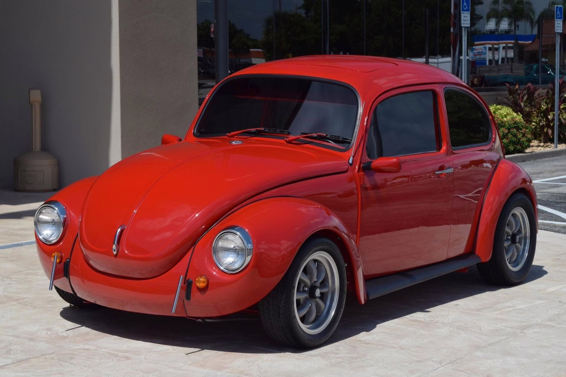 1971 Red Volkswagen Super Beetle Super Beetle