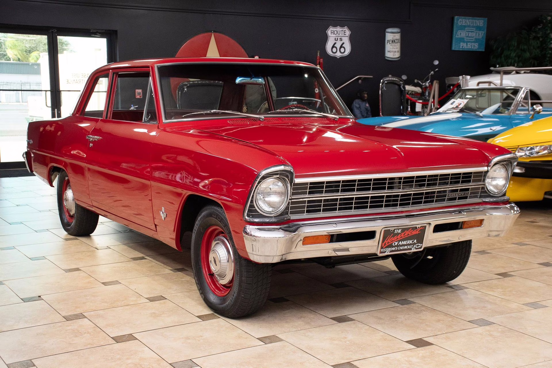 1967 Bolero Red Chevrolet Chevy II