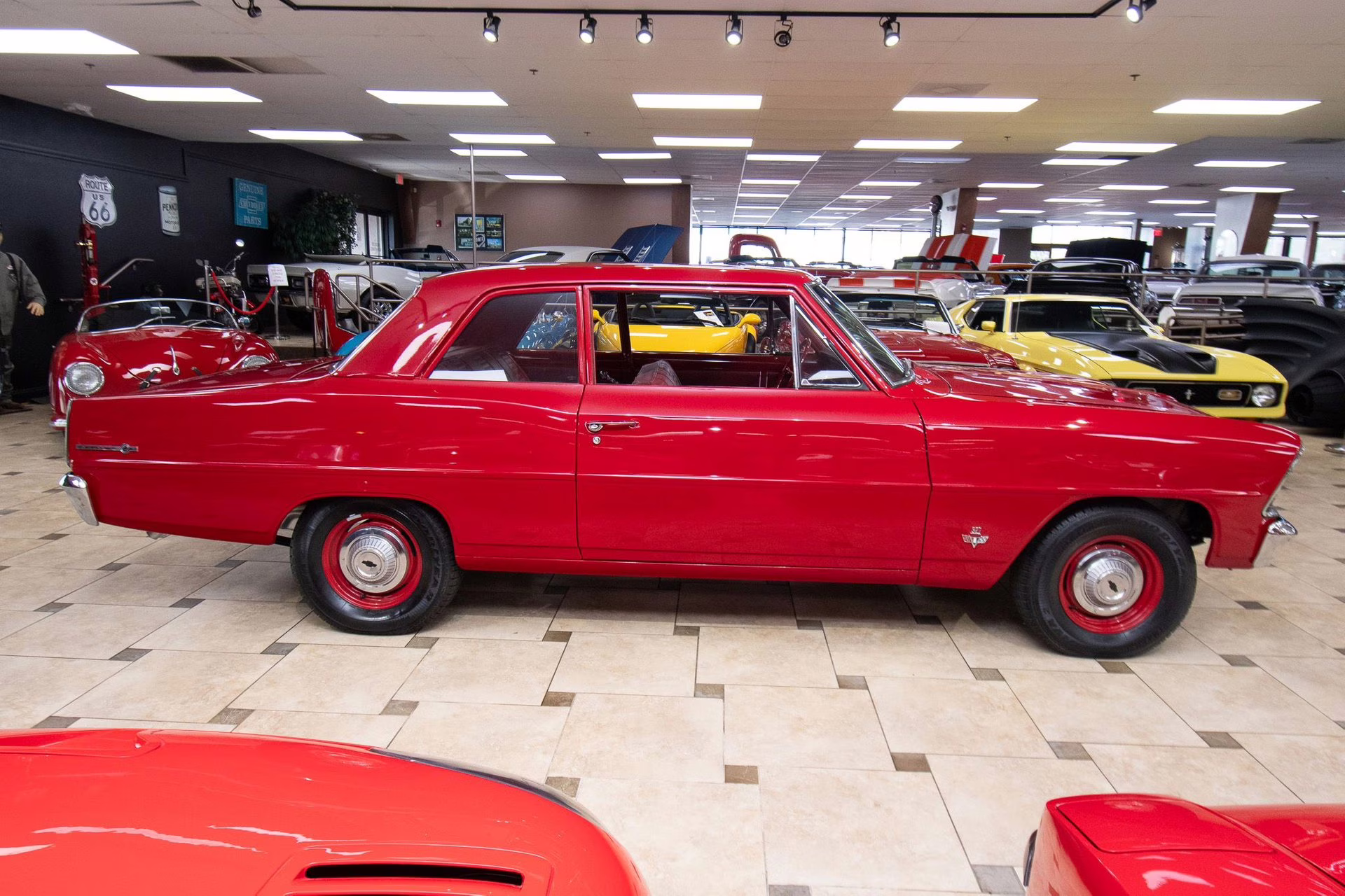 1967 Bolero Red Chevrolet Chevy II