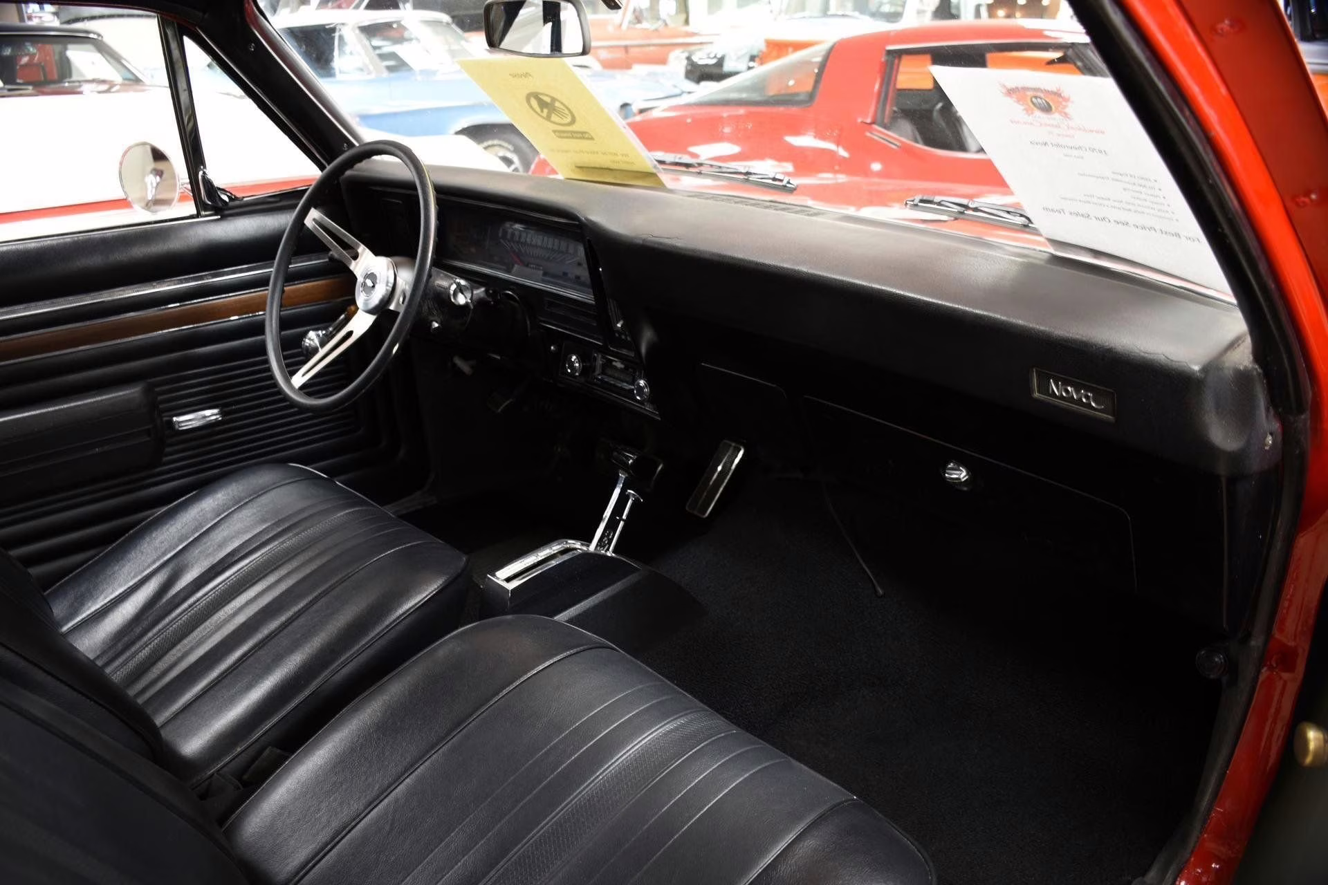 1970 Red Chevrolet Nova Coupe