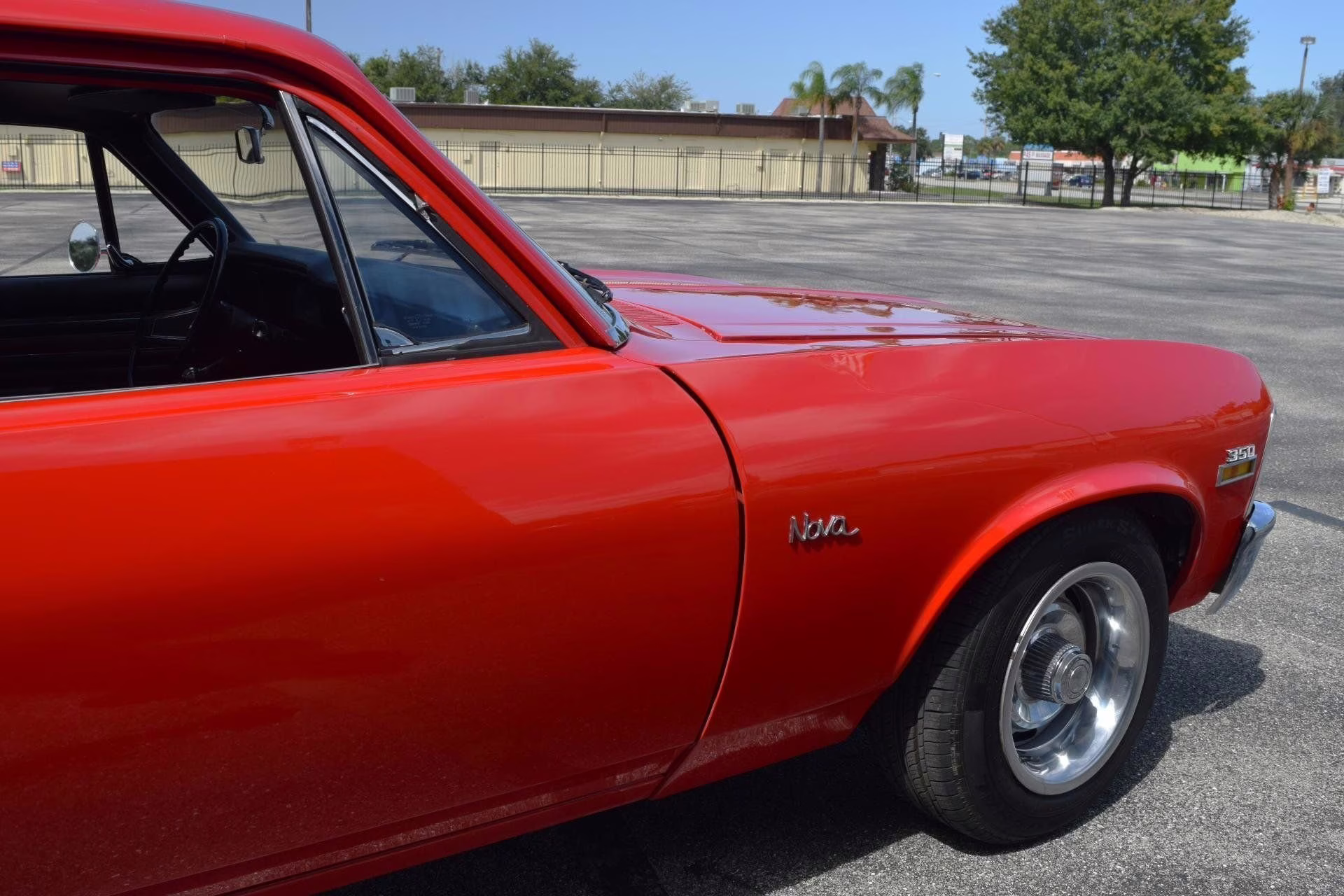 1970 Red Chevrolet Nova Coupe