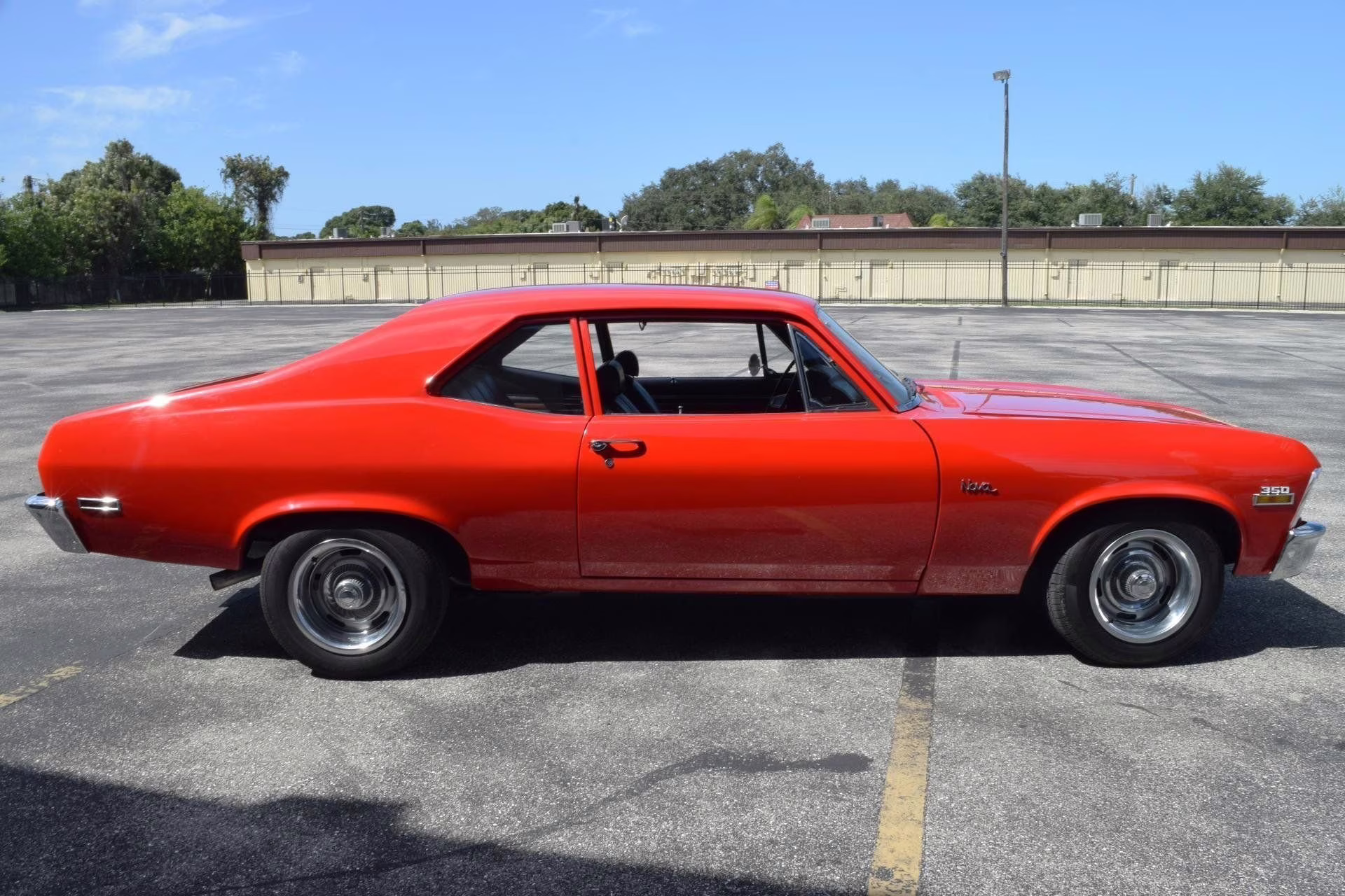 1970 Red Chevrolet Nova Coupe