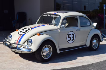 1973 White Z Movie Car Herbie
