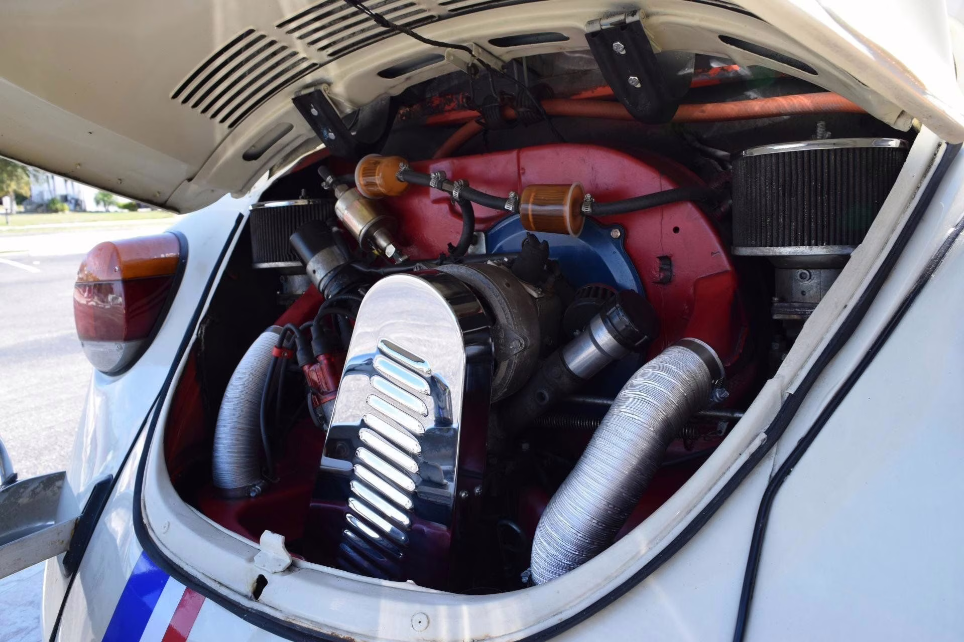 1973 White Z Movie Car Herbie