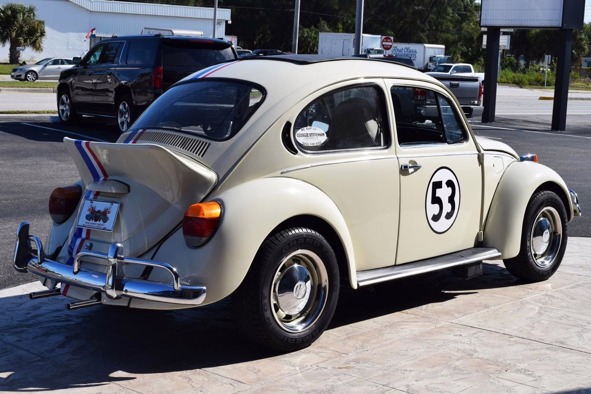 1973 White Z Movie Car Herbie