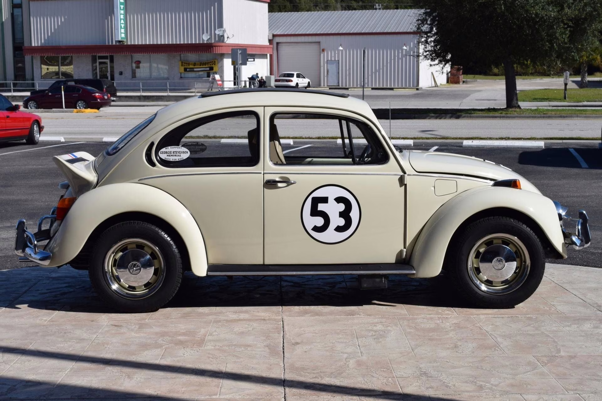 1973 White Z Movie Car Herbie