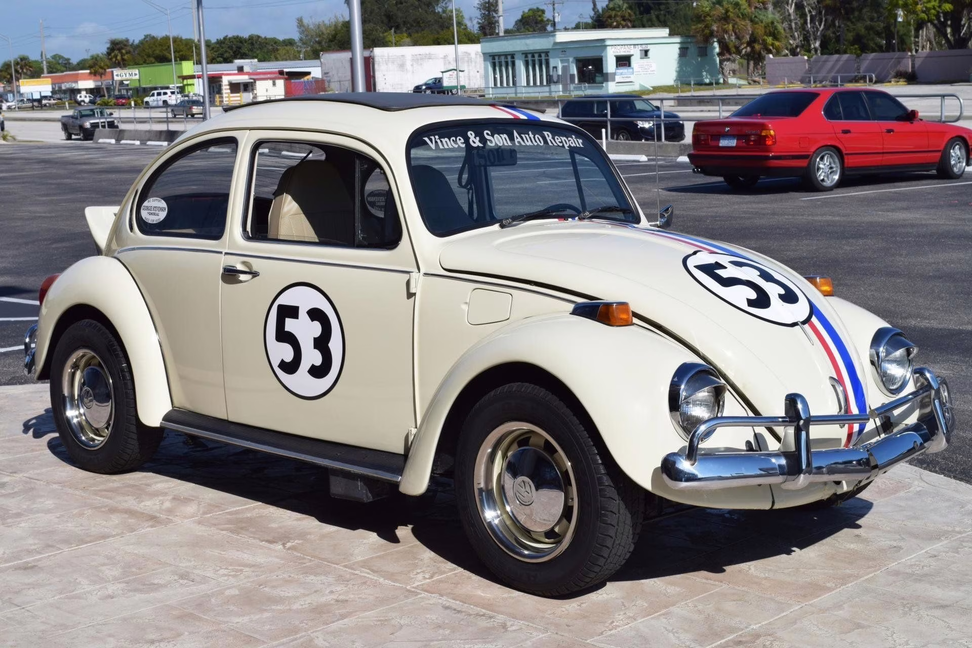 1973 White Z Movie Car Herbie