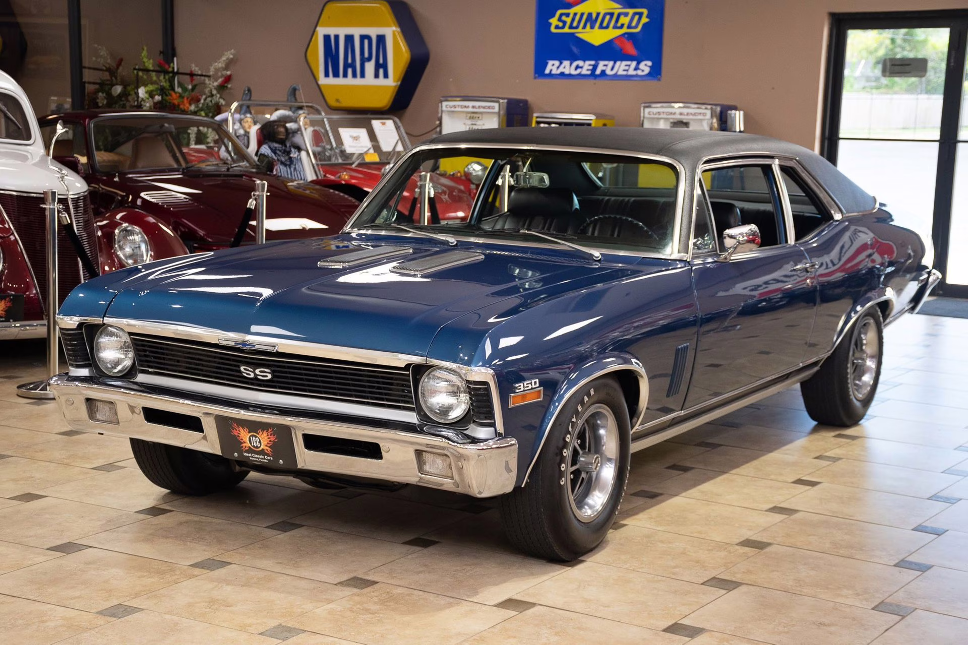 1970 Fathom Blue Chevrolet Nova