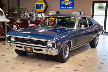 1970 Fathom Blue Chevrolet Nova