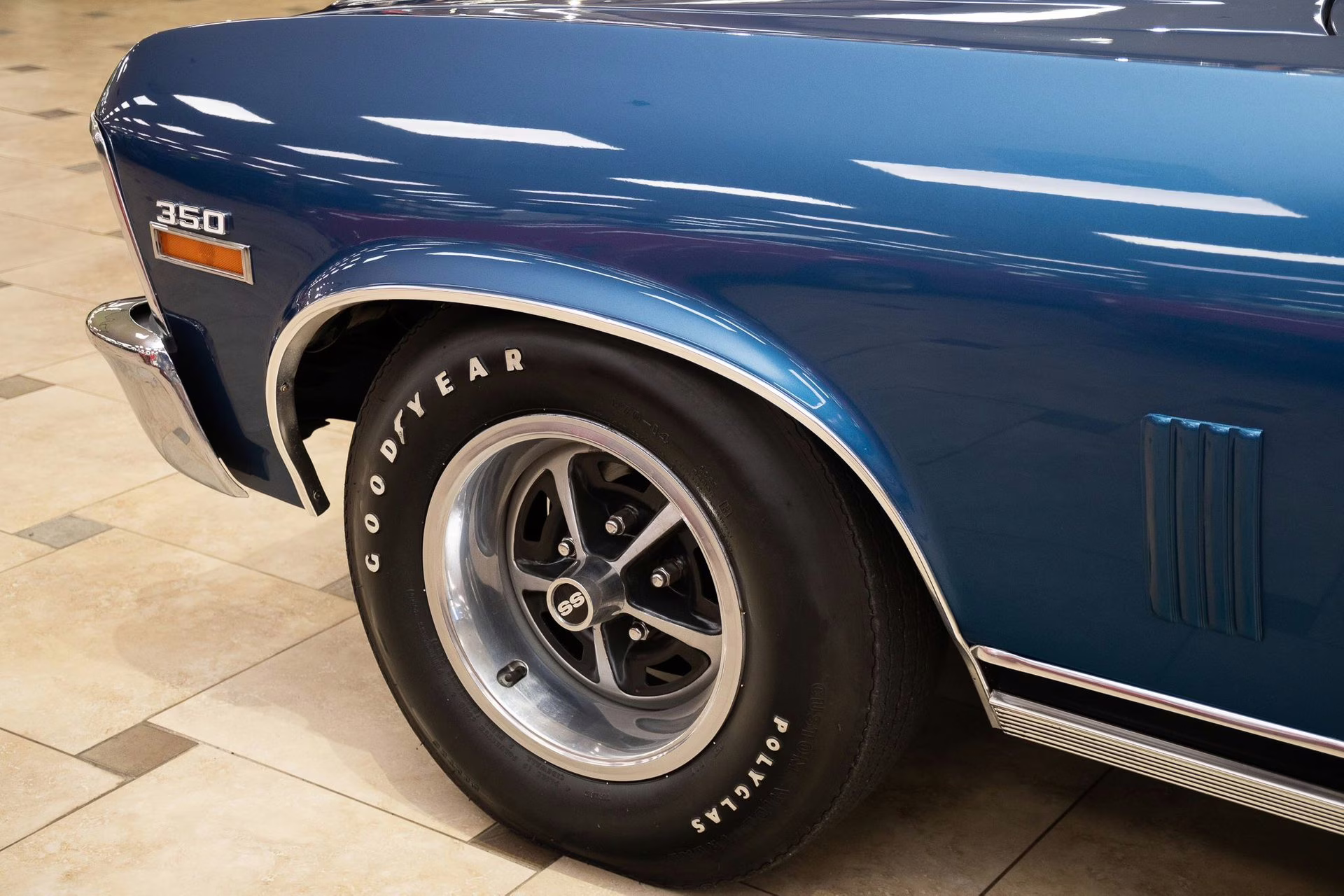 1970 Fathom Blue Chevrolet Nova