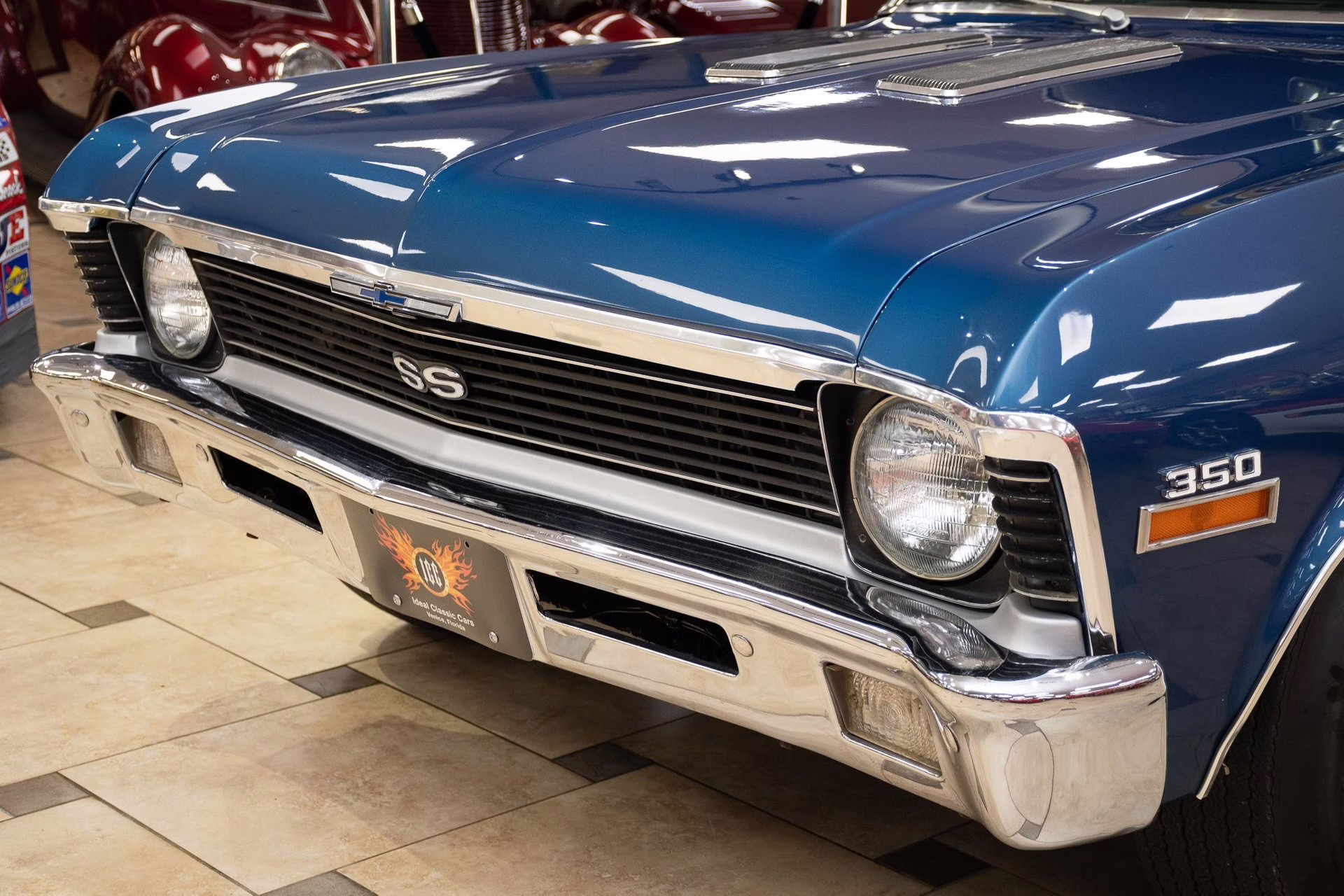 1970 Fathom Blue Chevrolet Nova