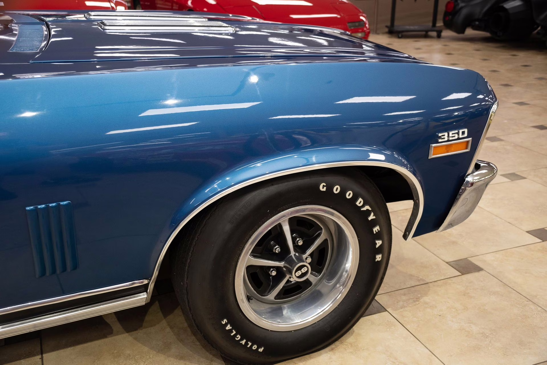 1970 Fathom Blue Chevrolet Nova