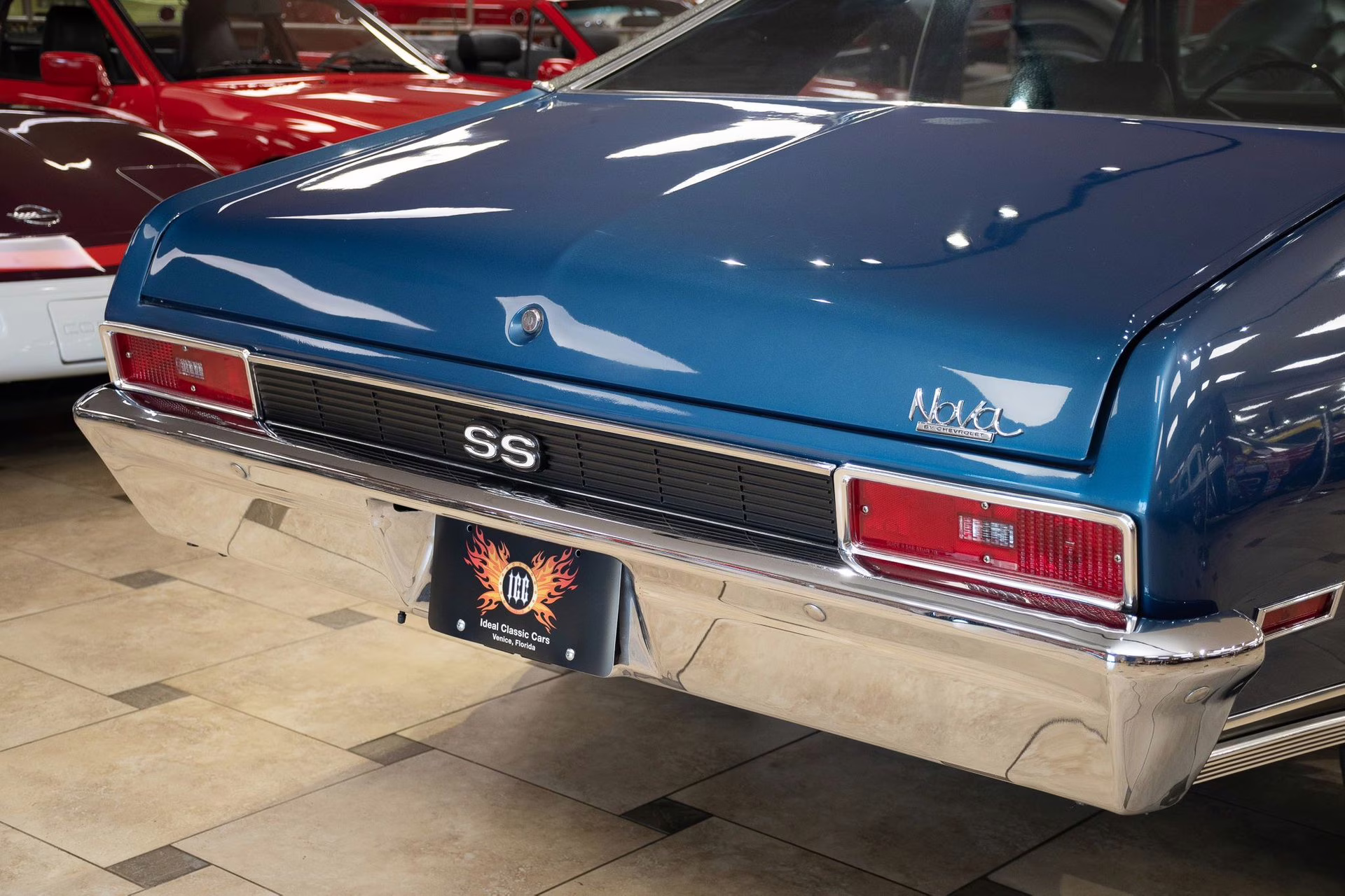 1970 Fathom Blue Chevrolet Nova