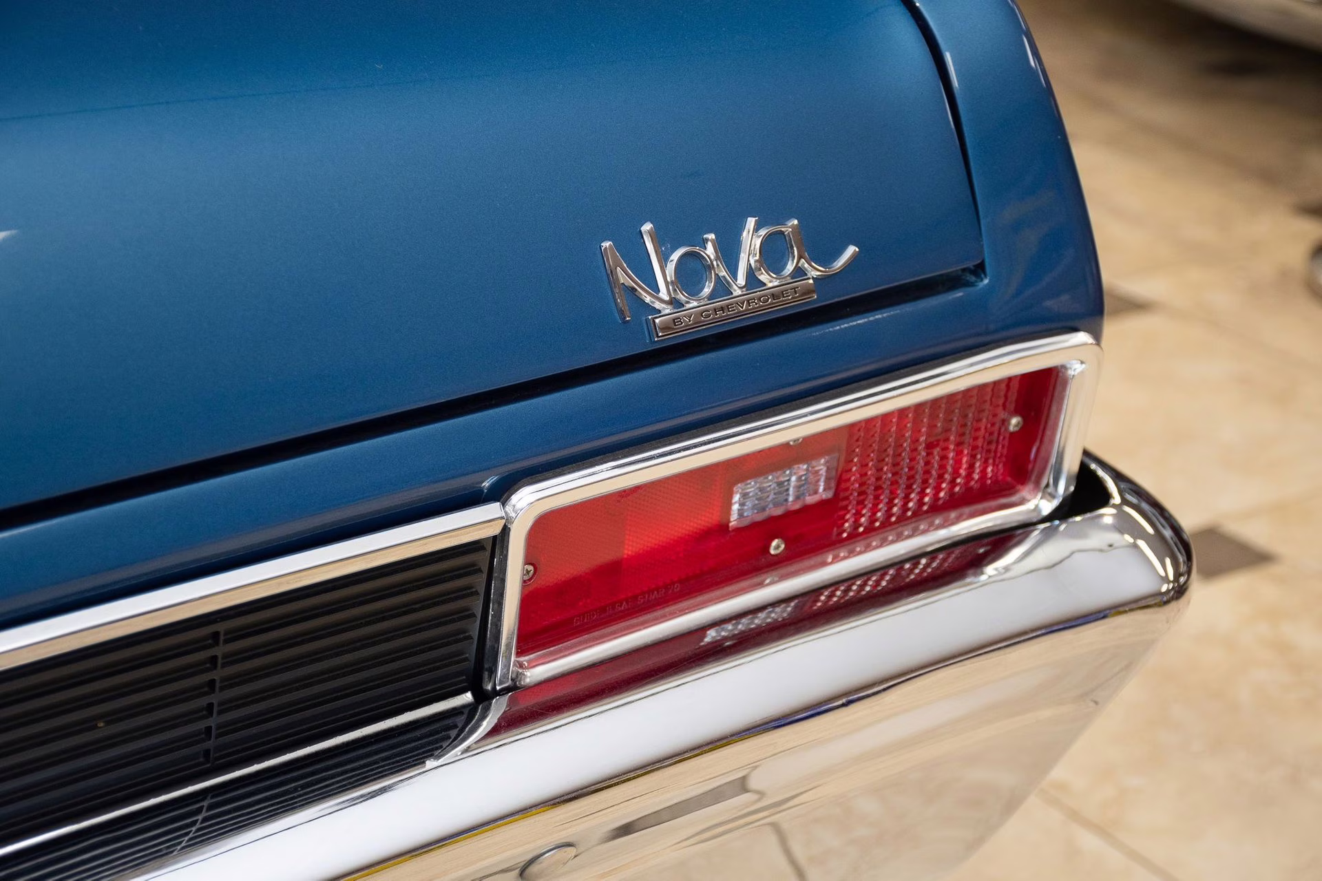 1970 Fathom Blue Chevrolet Nova